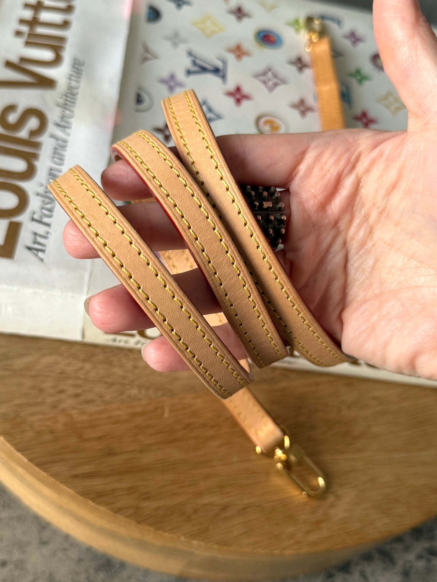 LV Vachetta Strap