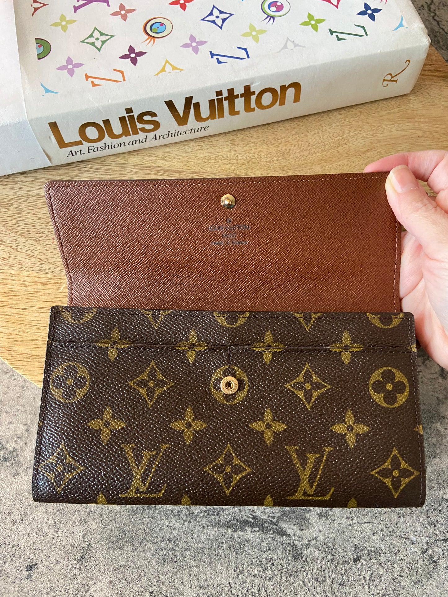 LV Sarah Wallet in Monogram