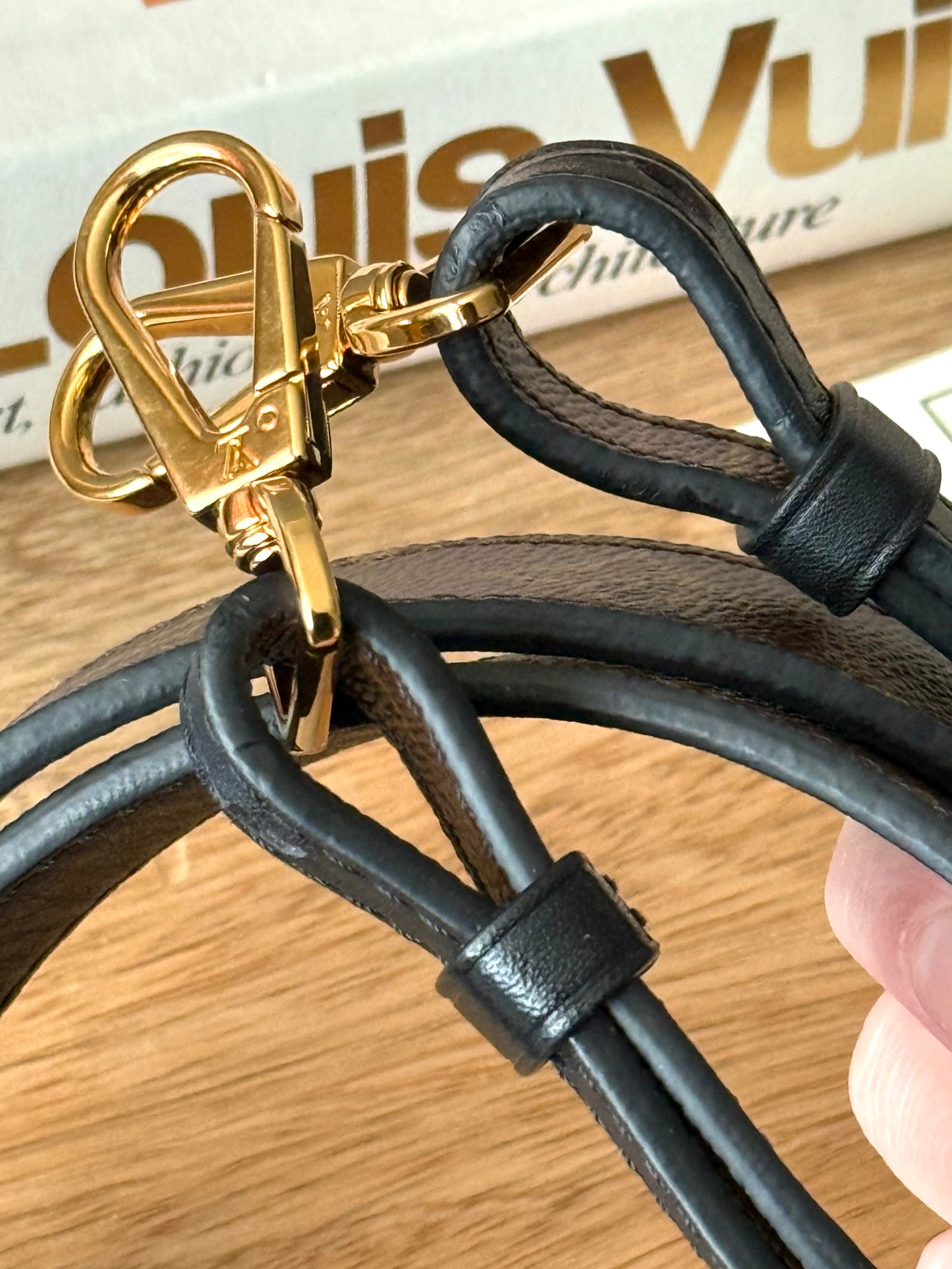 LV Bandouliere XL Black Strap