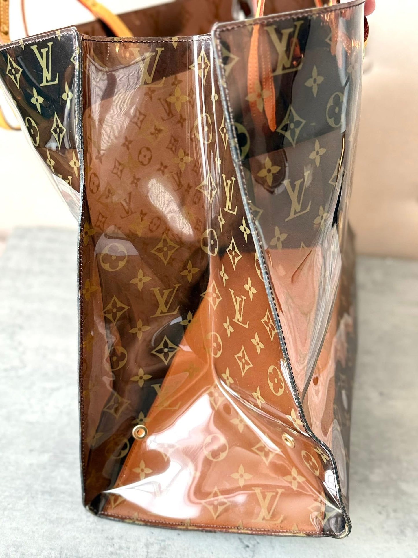LV Cabas tote vinyl