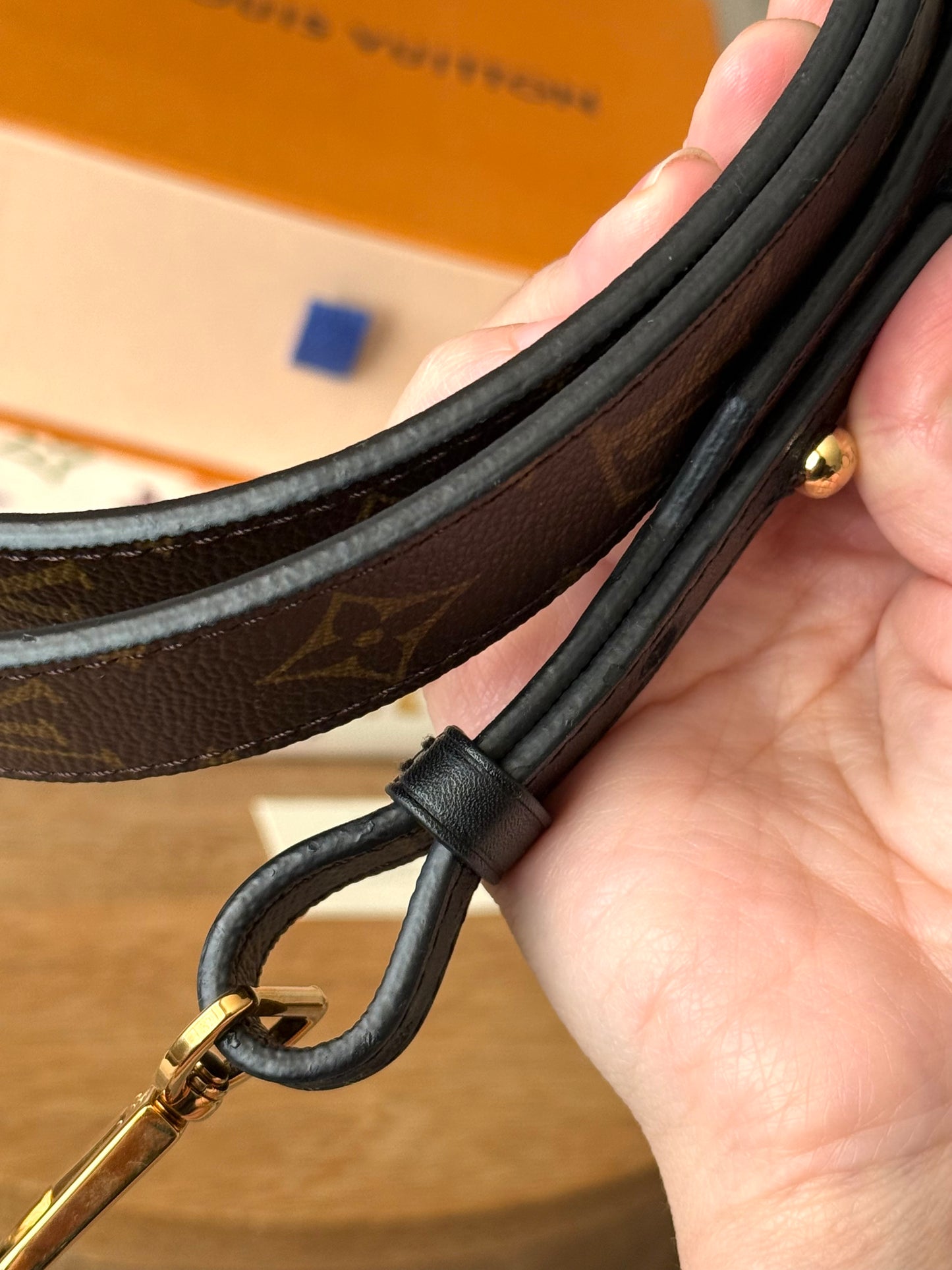 LV Bandouliere XL Black Strap