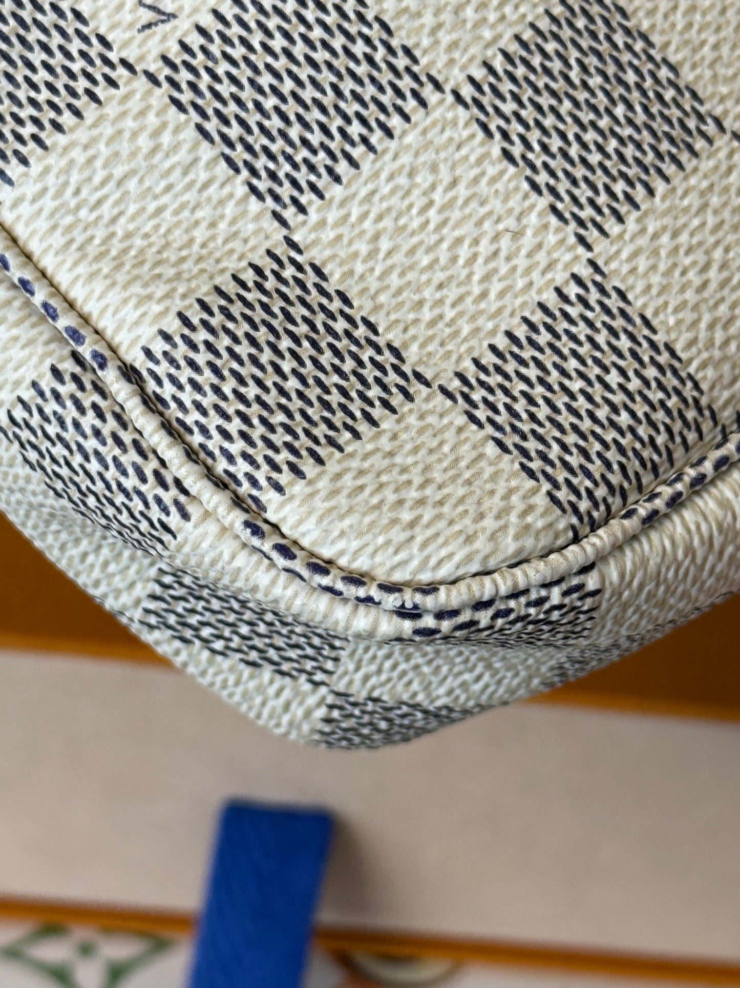 LV Damier Azur Pochette Accessories