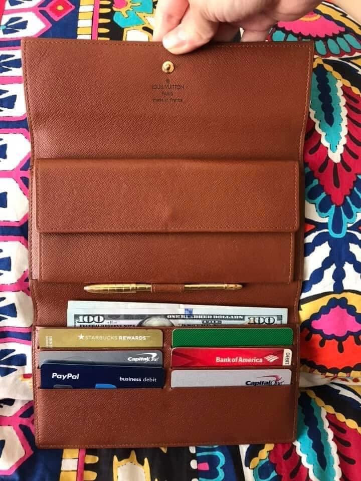 LV International trifold wallet