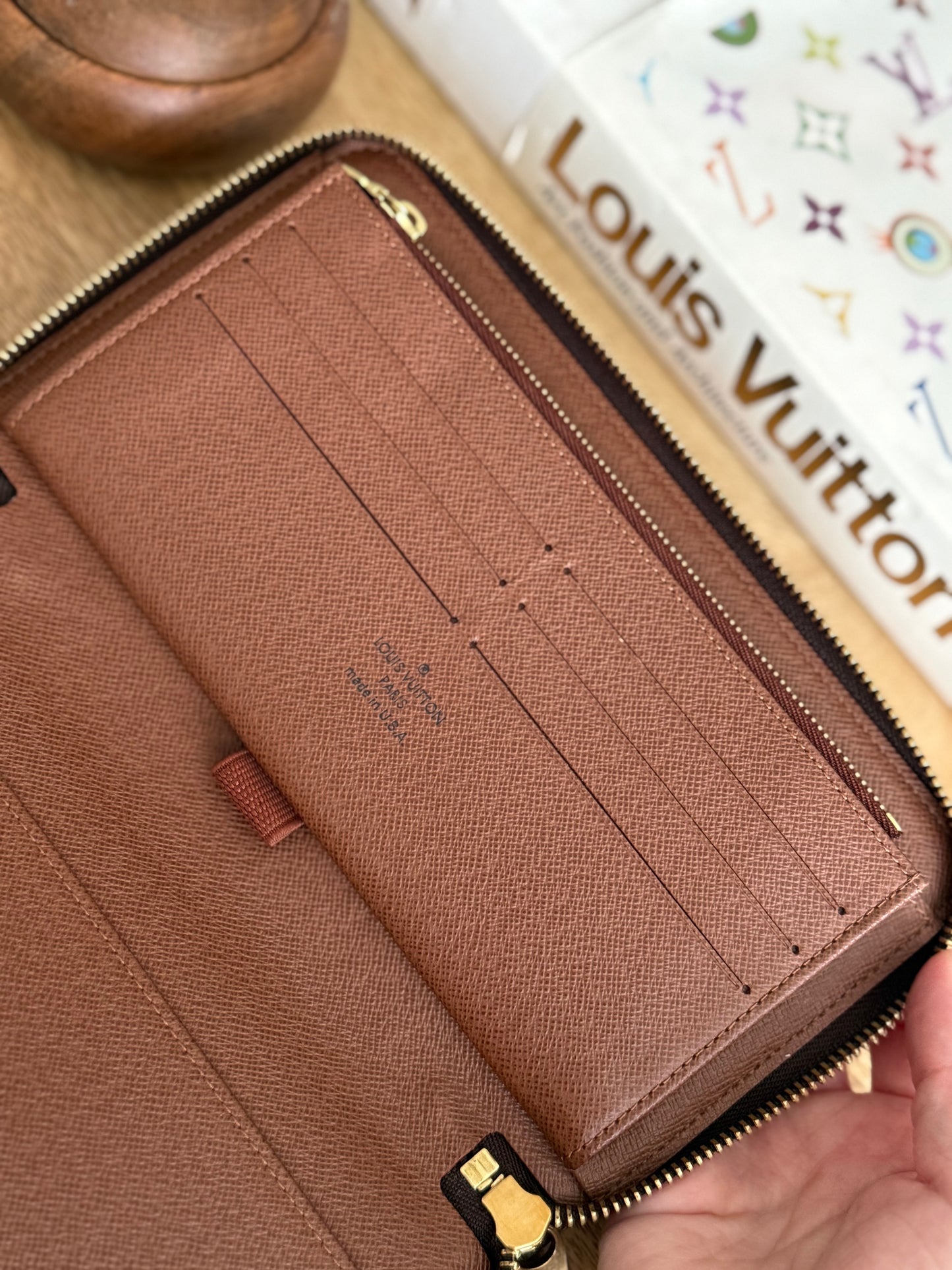 LV Zippy Organizer Monogram