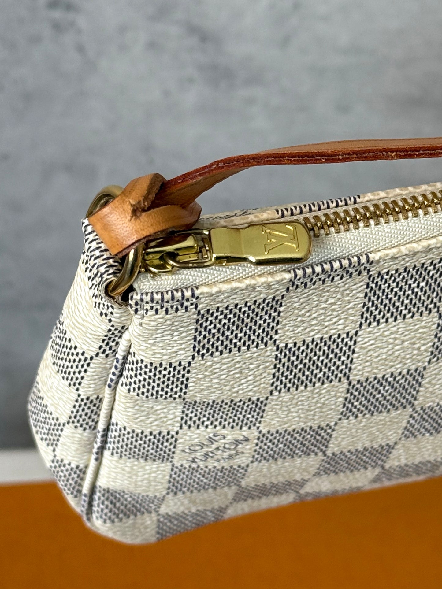 LV Damier Azur Pochette Accessories