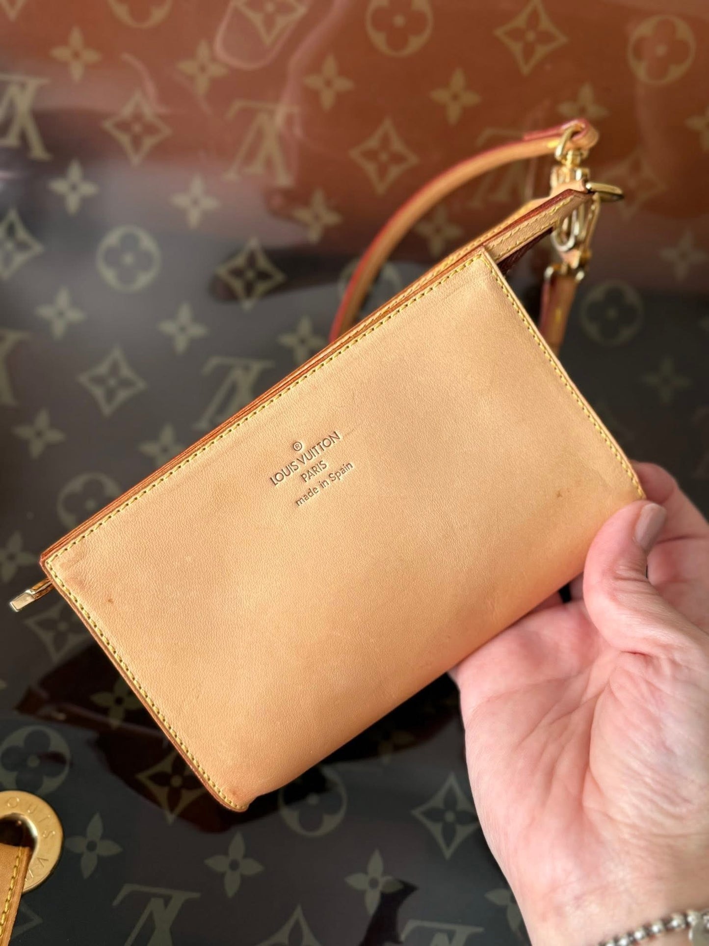 LV Cabas tote vinyl