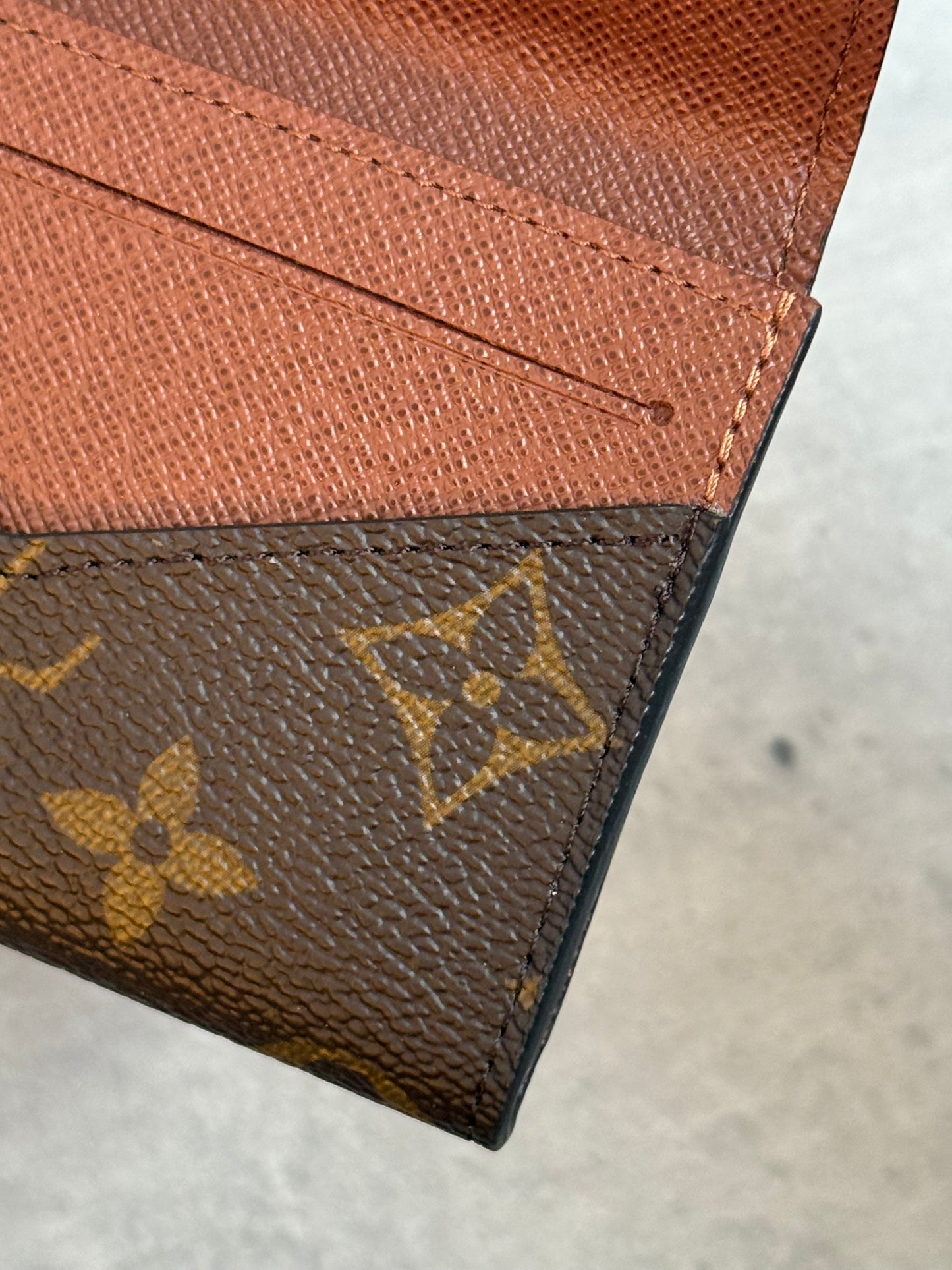 LV Envelope Business Card Holder