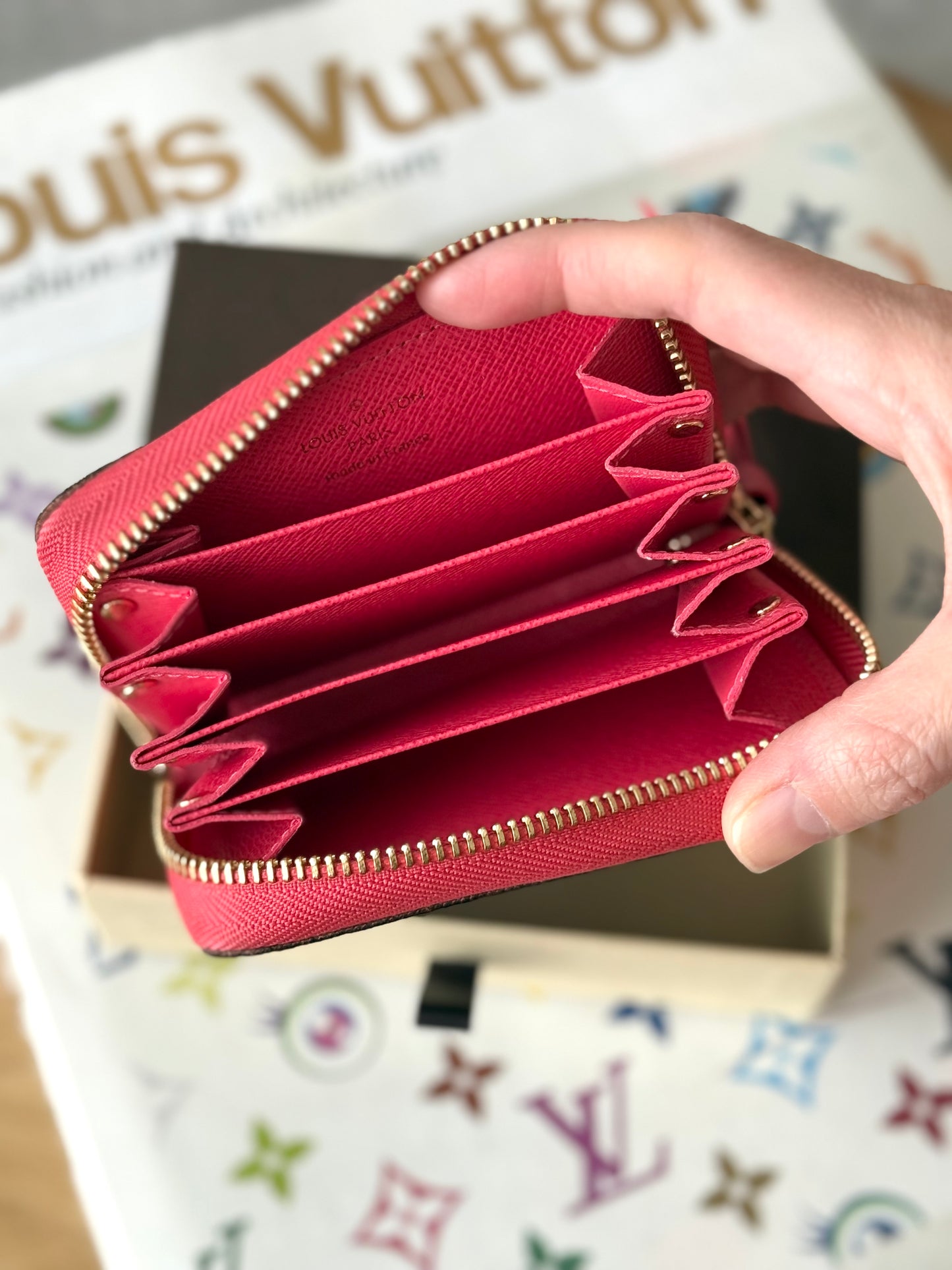 LV multicartes corail