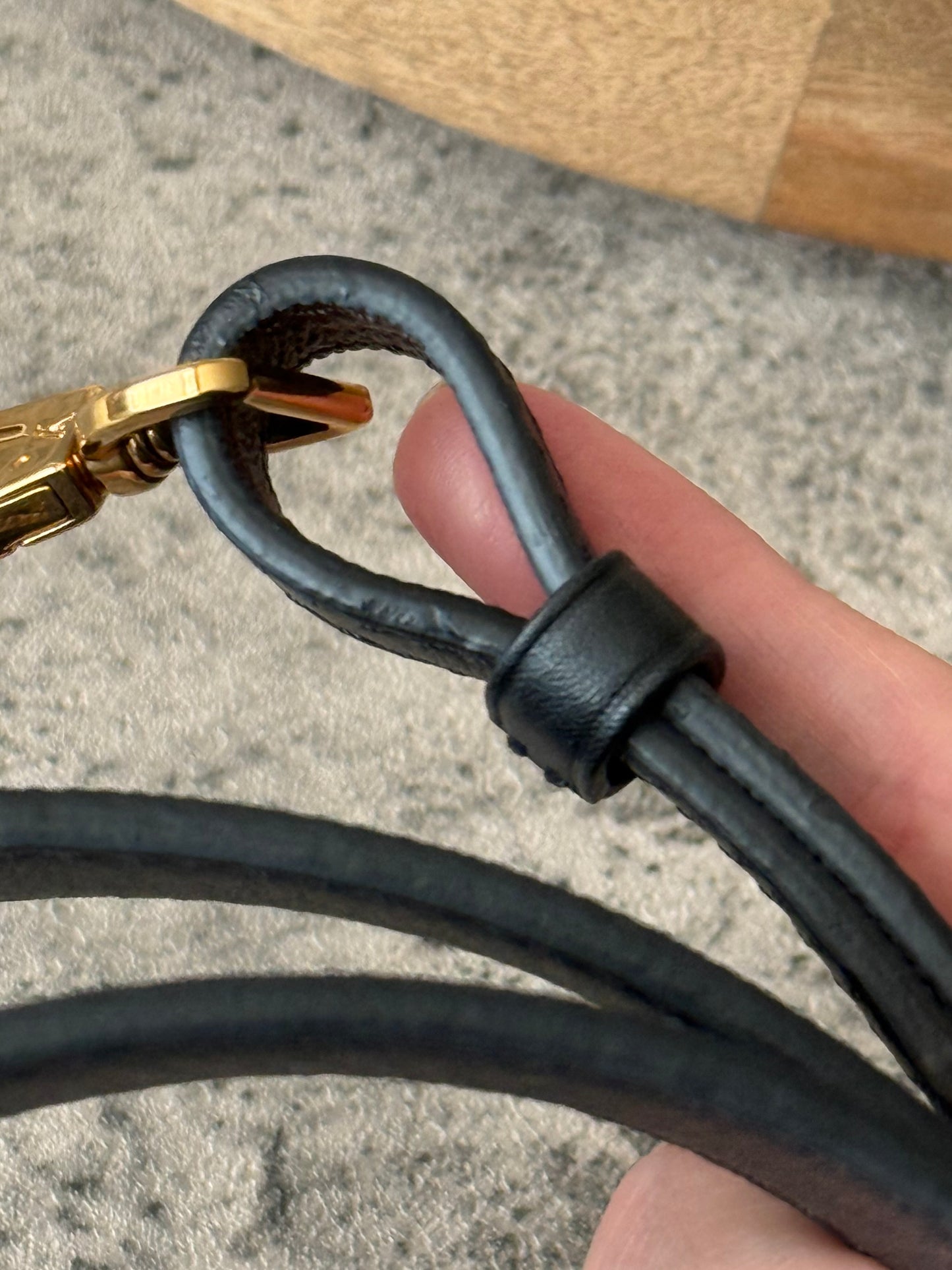 LV Bandouliere XL Black Strap
