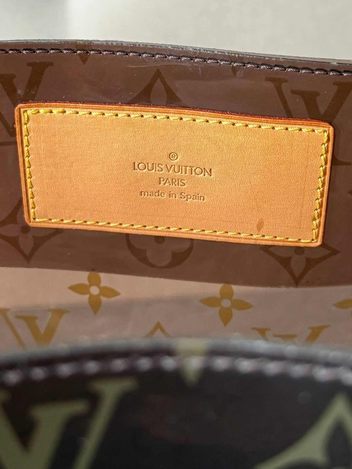 LV Cabas tote vinyl