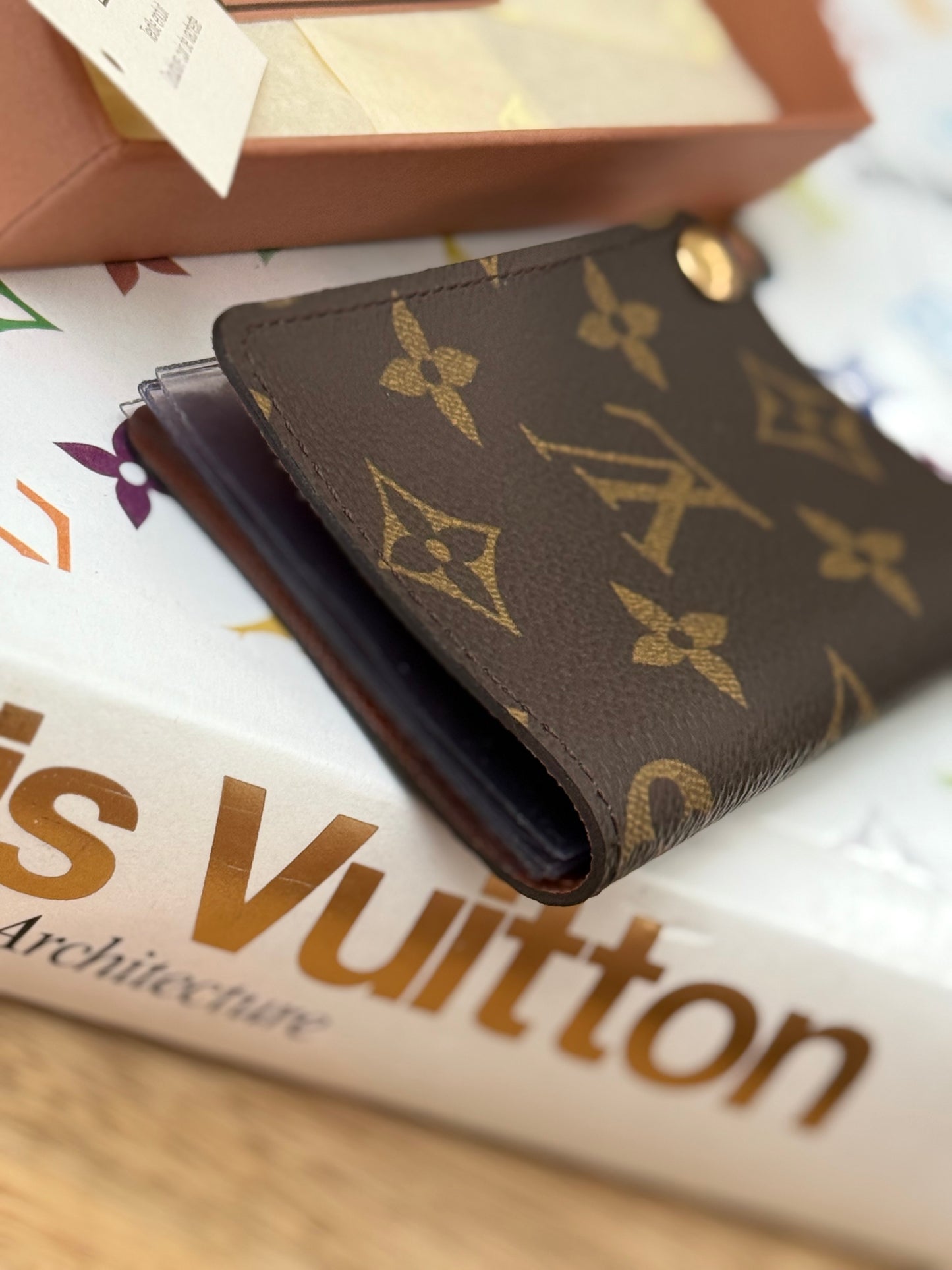 LV Porte Pression Card Holder