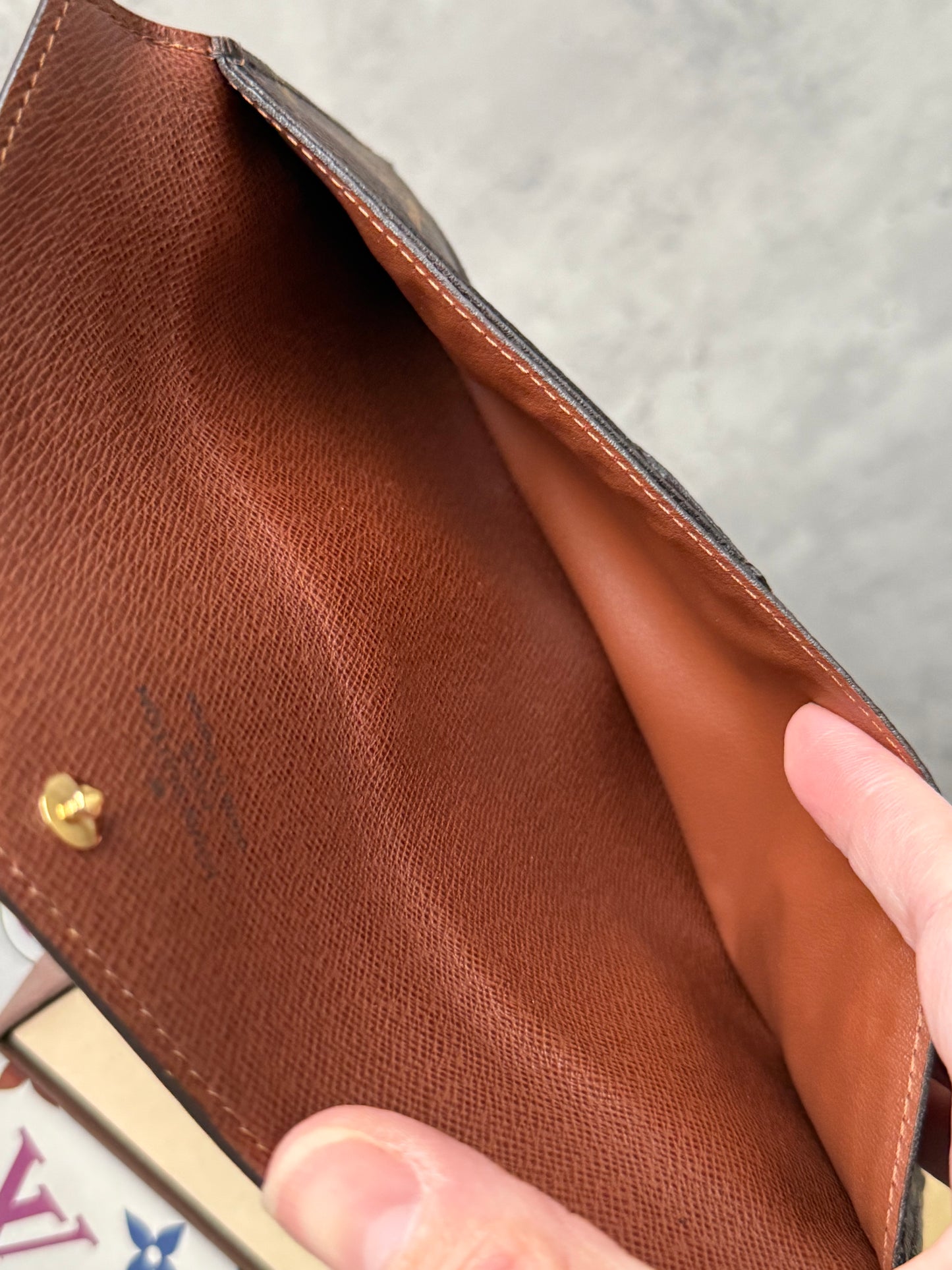 LV Origami Long Wallet