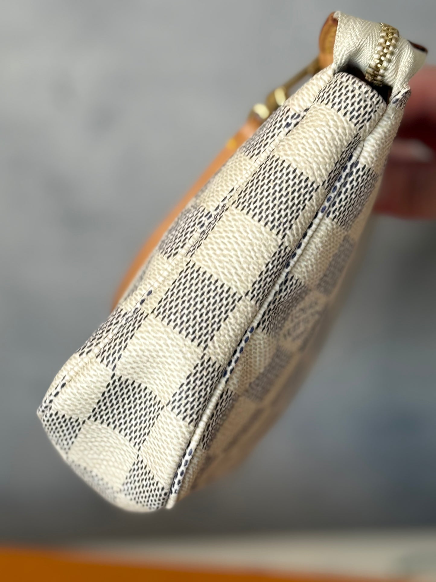 LV Damier Azur Pochette Accessories