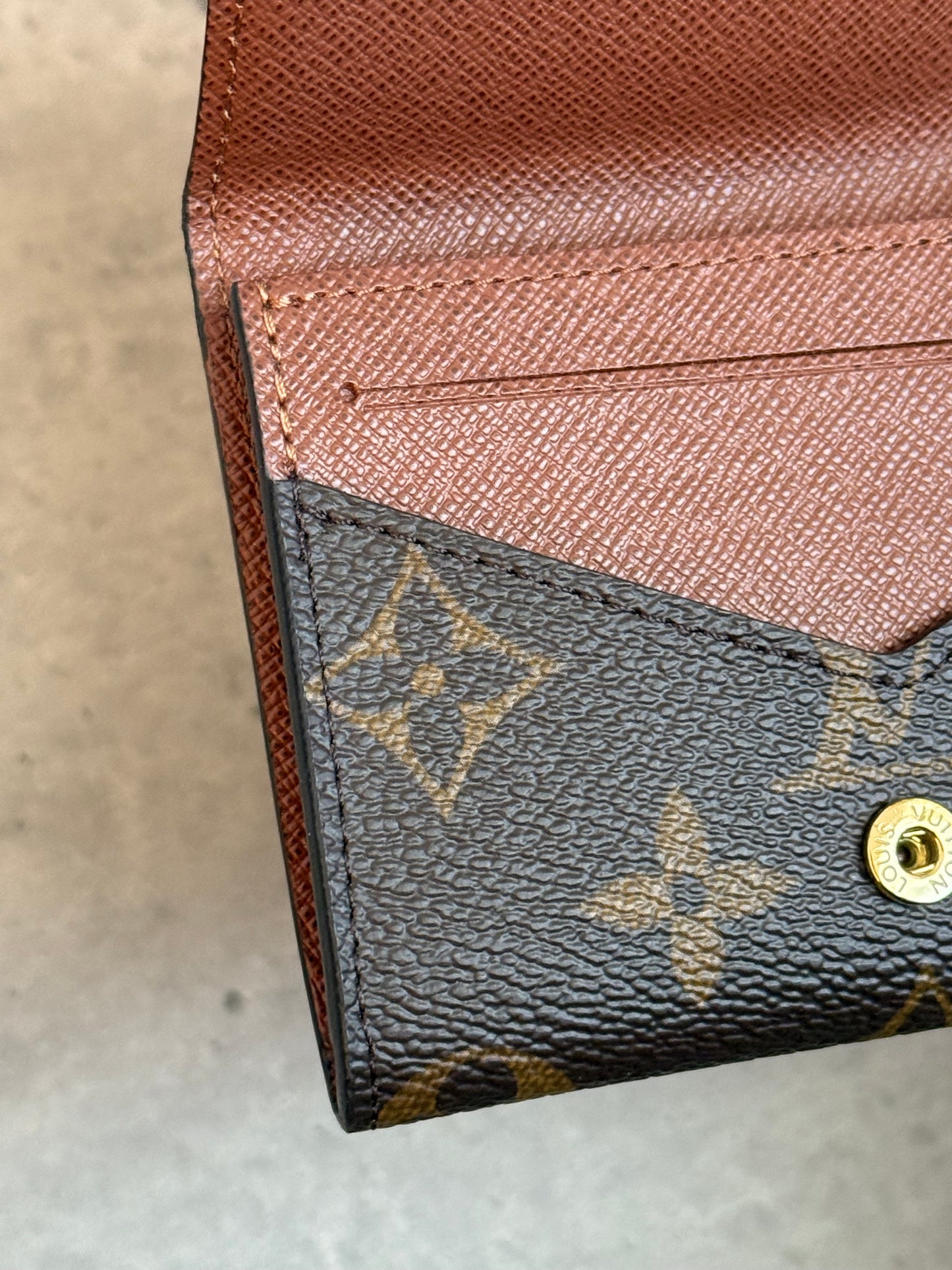LV Envelope Business Card Holder
