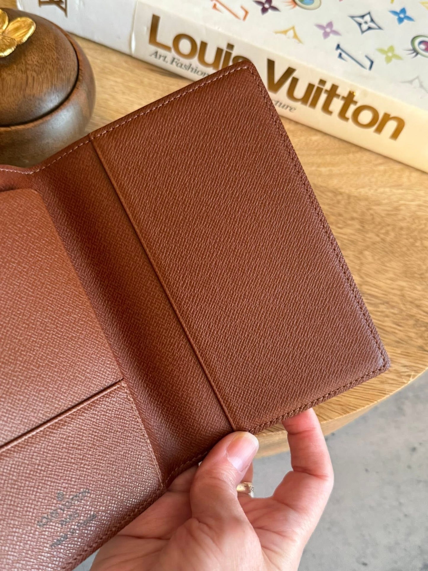 LV Passport Holder Monogram