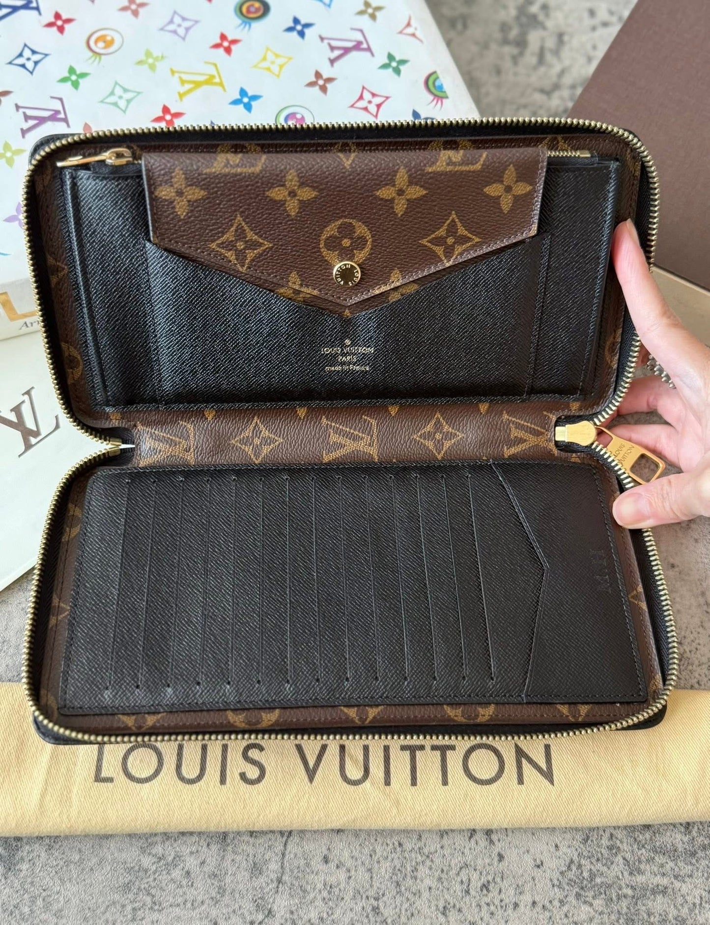 LV Daily Organizer Noir