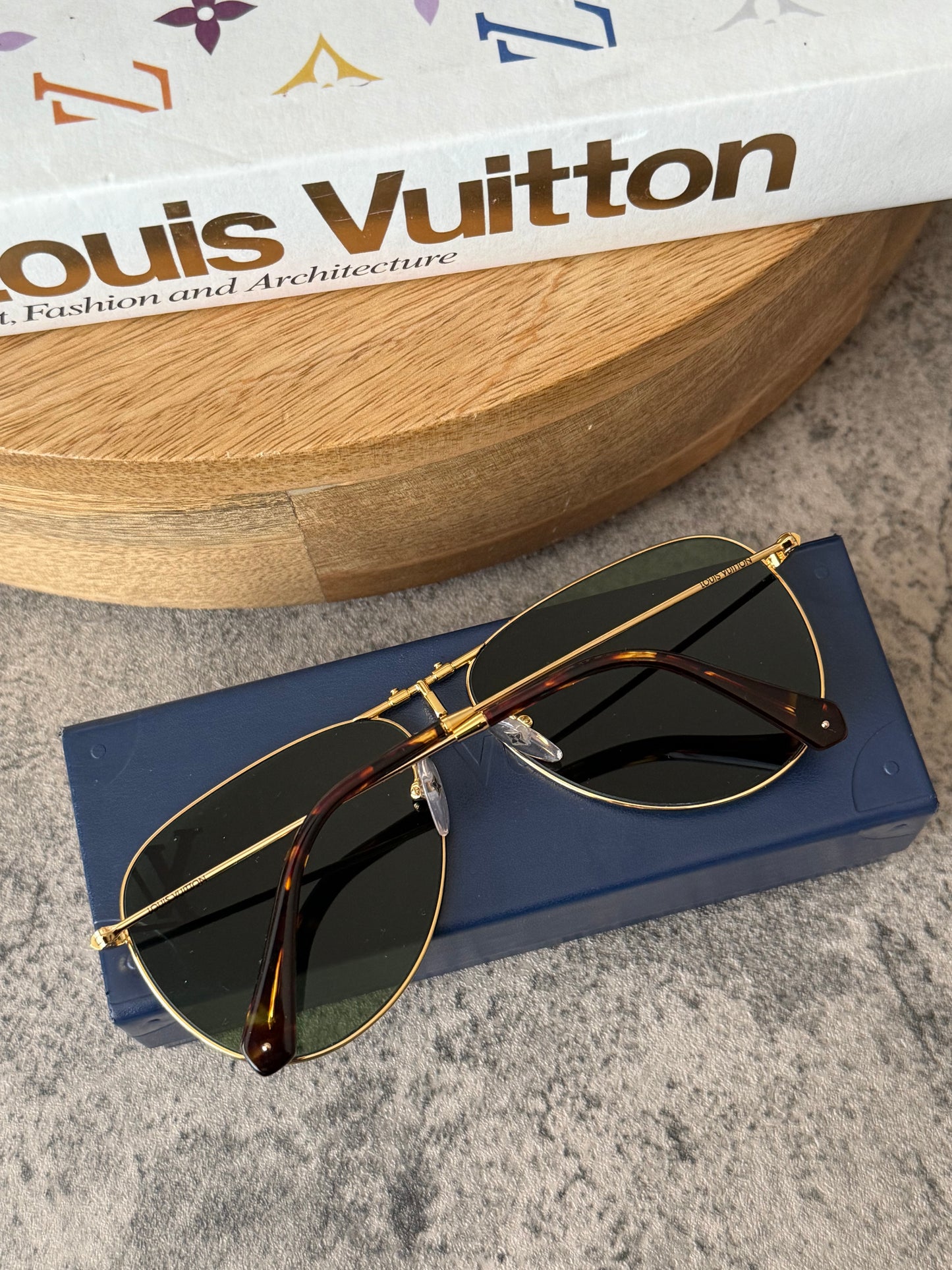 LV Cesar Pilot Aviator Sunglasses