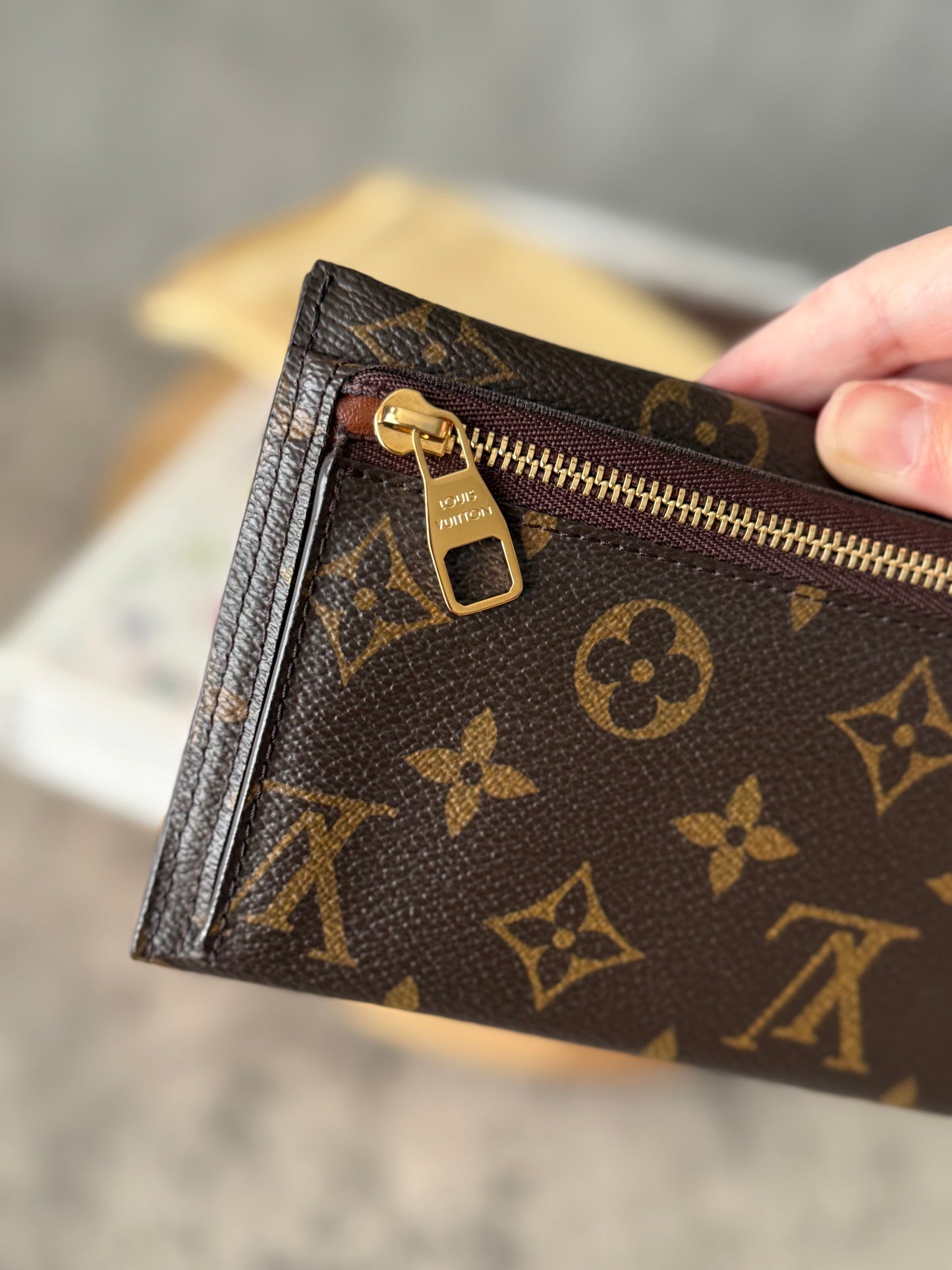 LV Origami Long Wallet