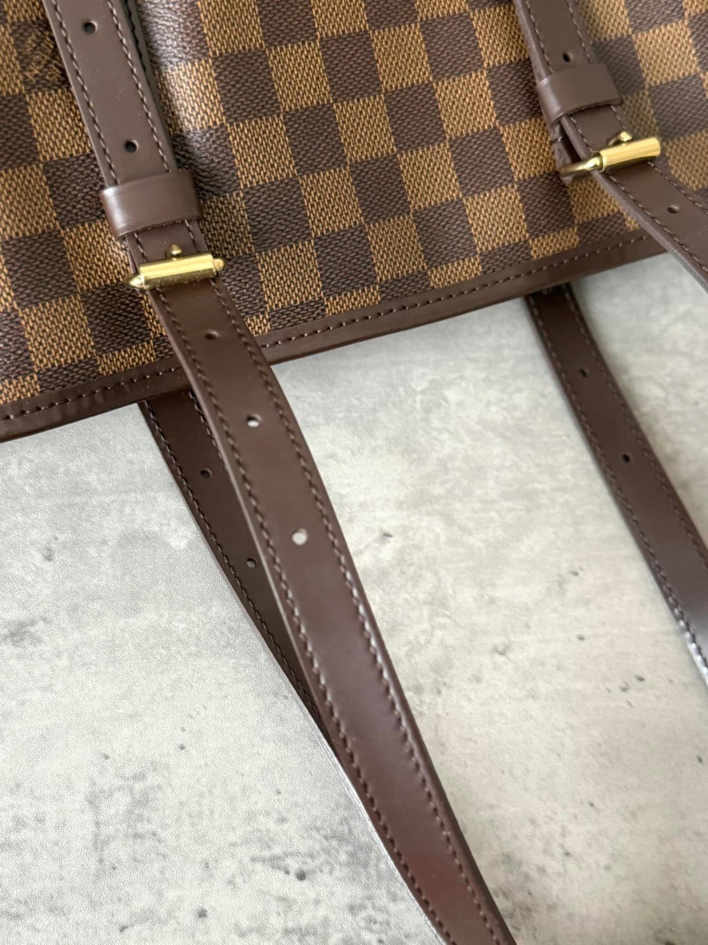 LV Bucket GM Damier Ebene