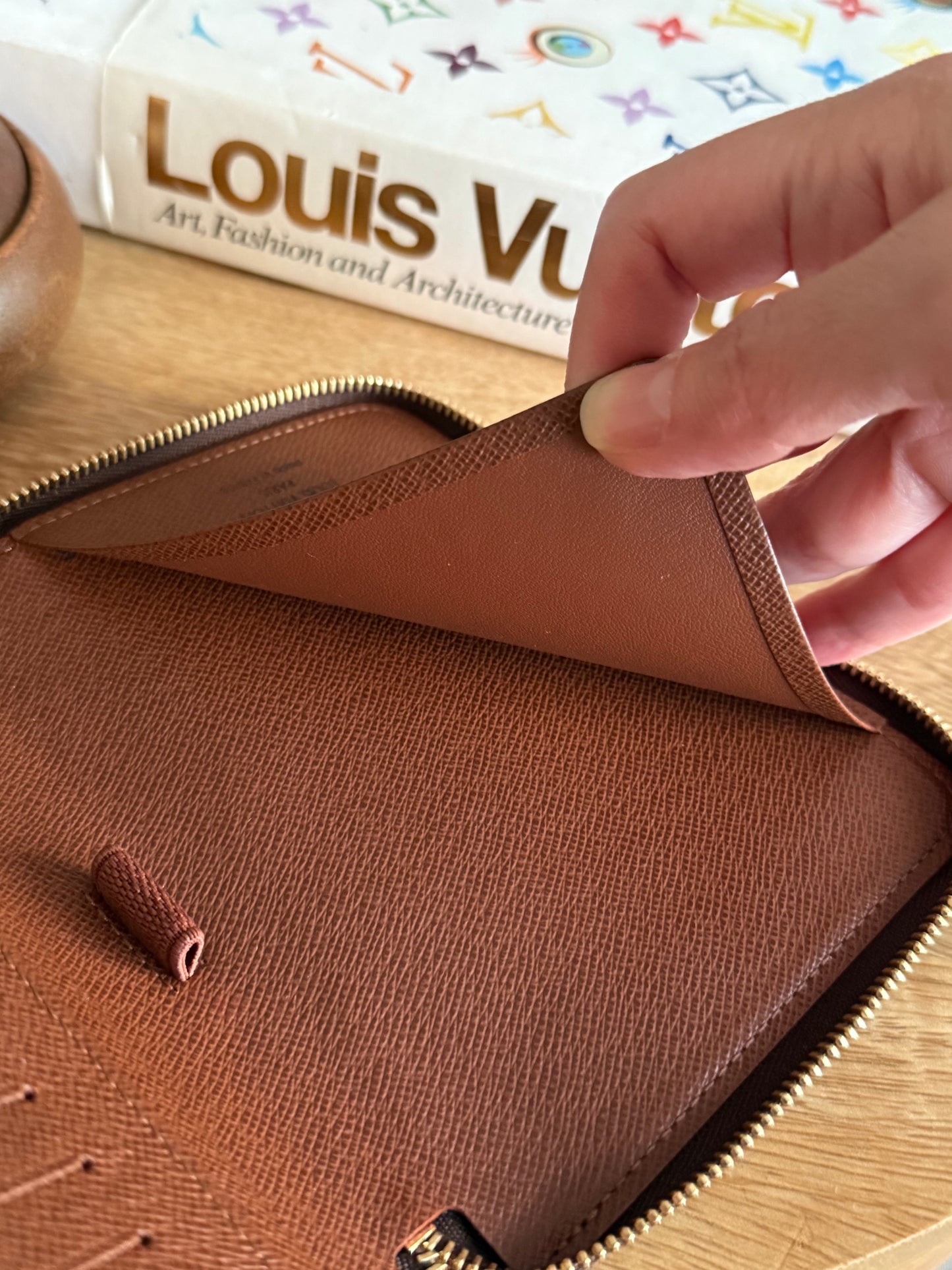 LV Zippy Passport Monogram