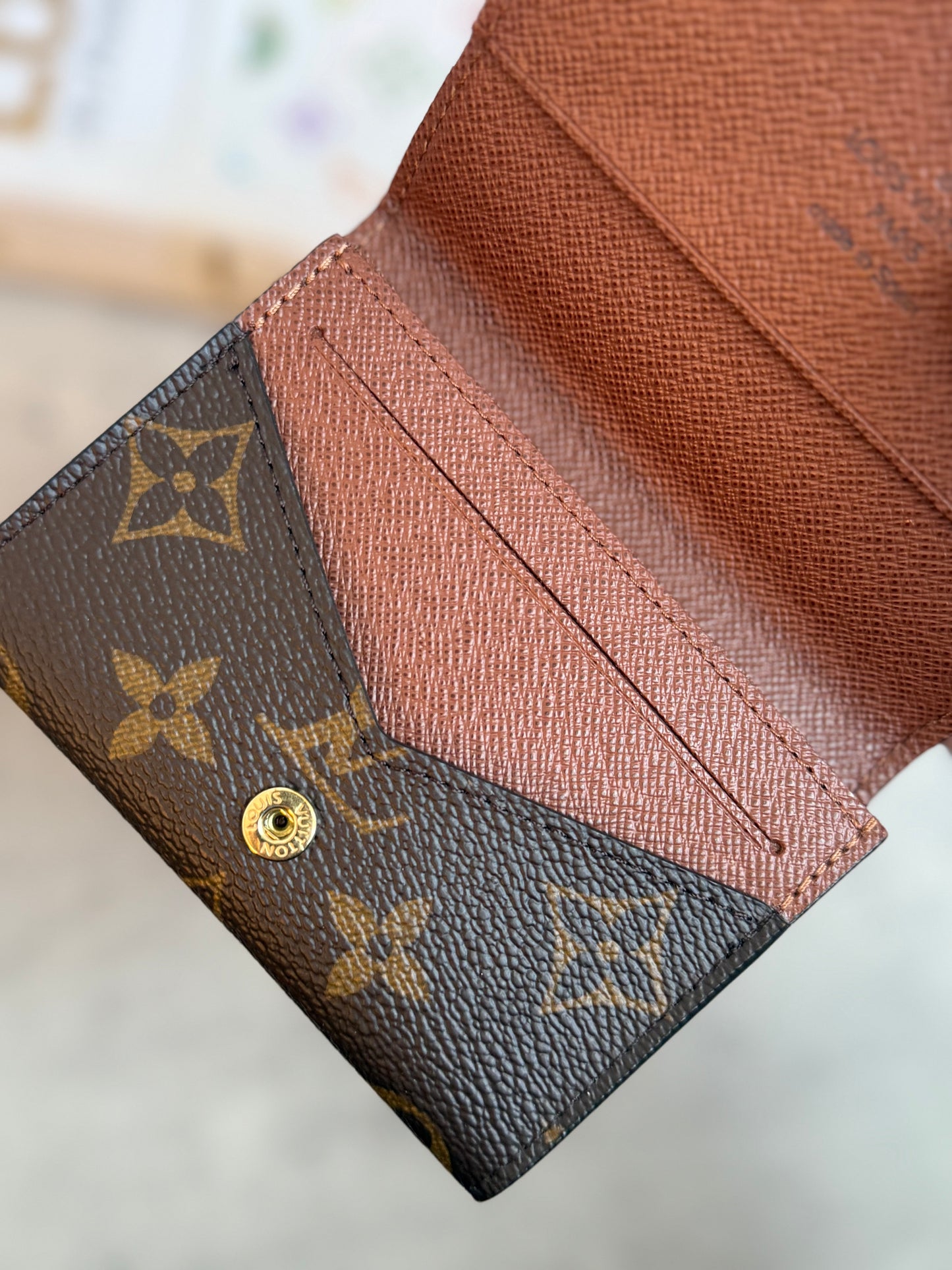 LV Envelope Business Card Holder