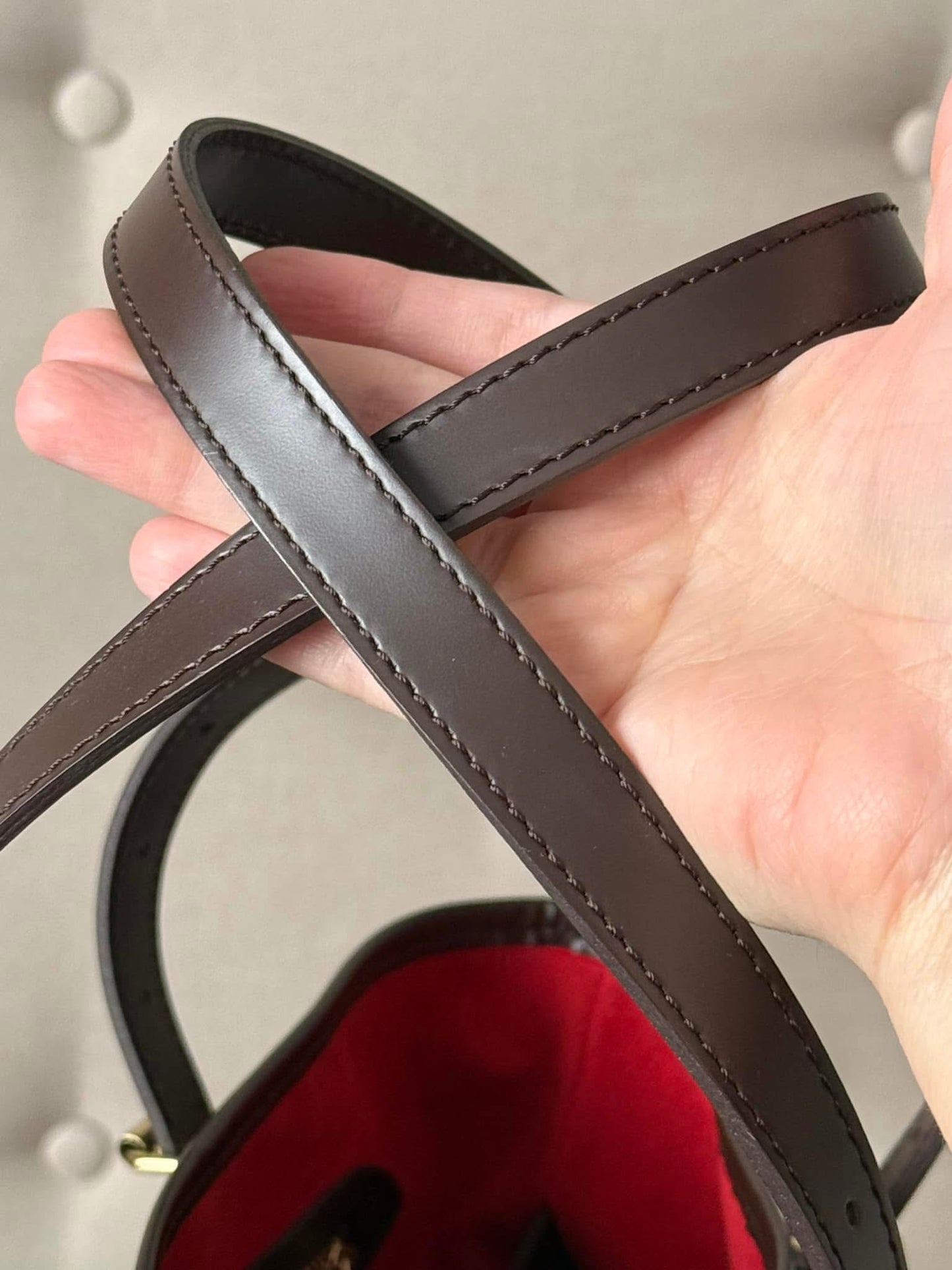 LV Bucket GM Damier Ebene
