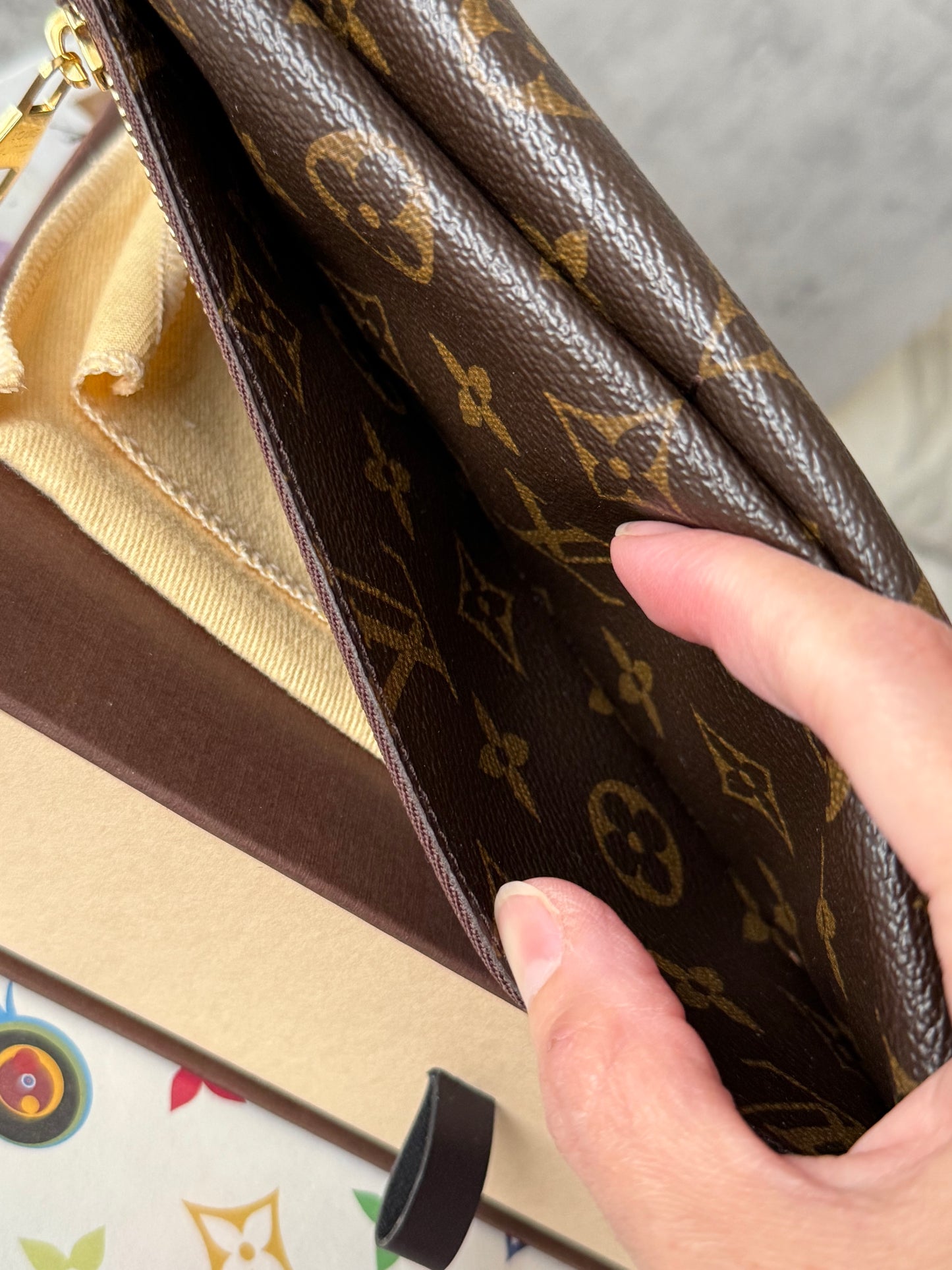 LV Origami Long Wallet