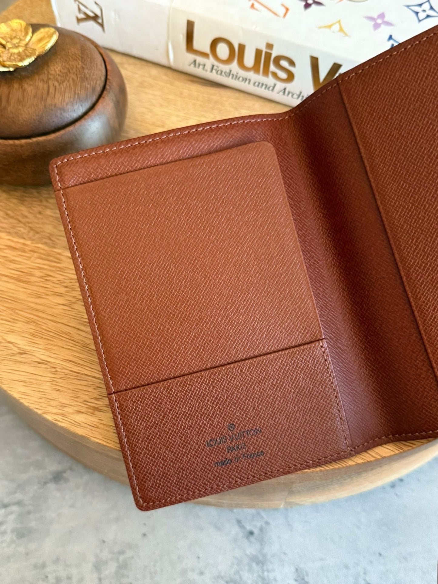 LV Passport Holder Monogram