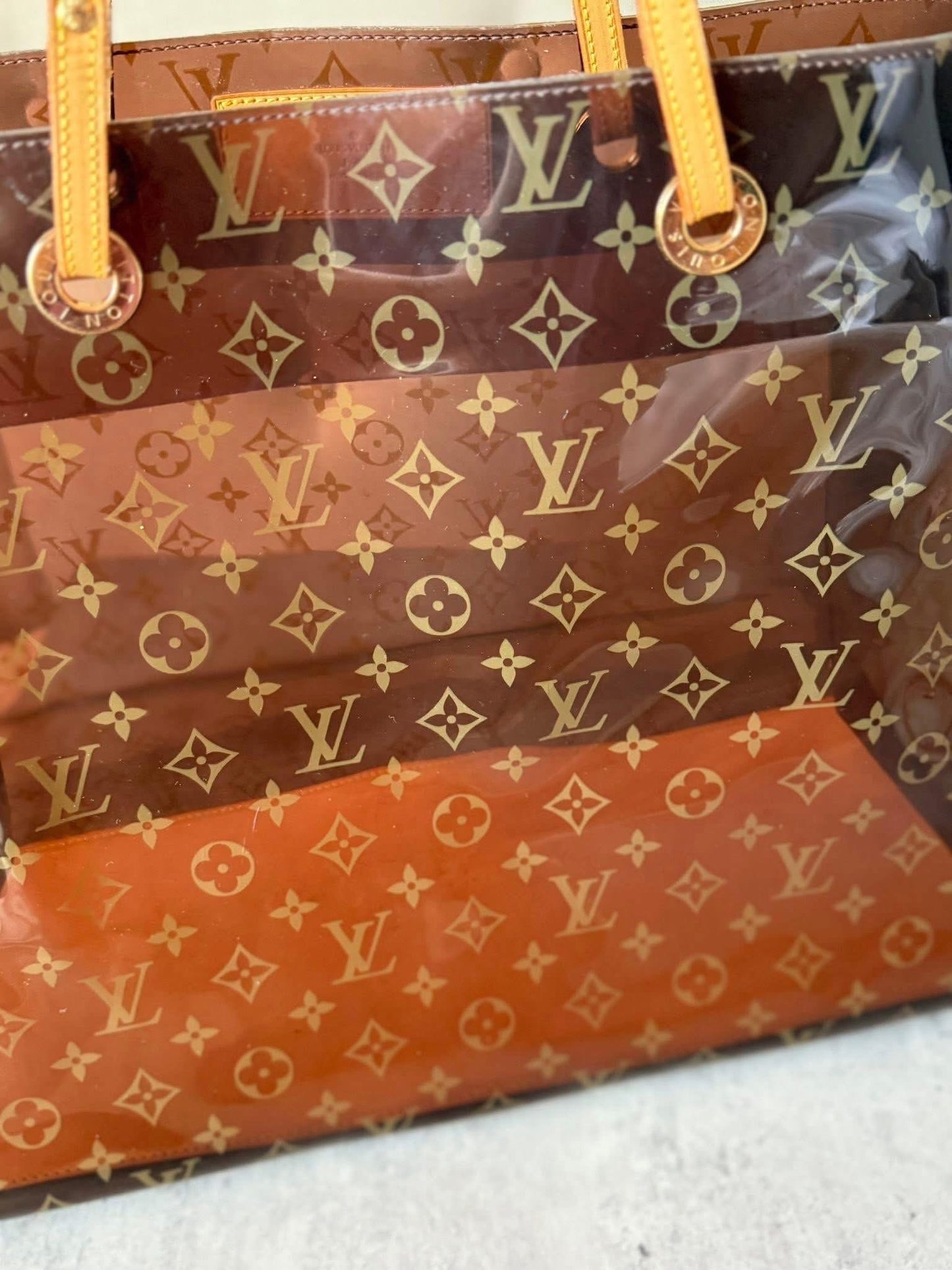 LV Cabas tote vinyl