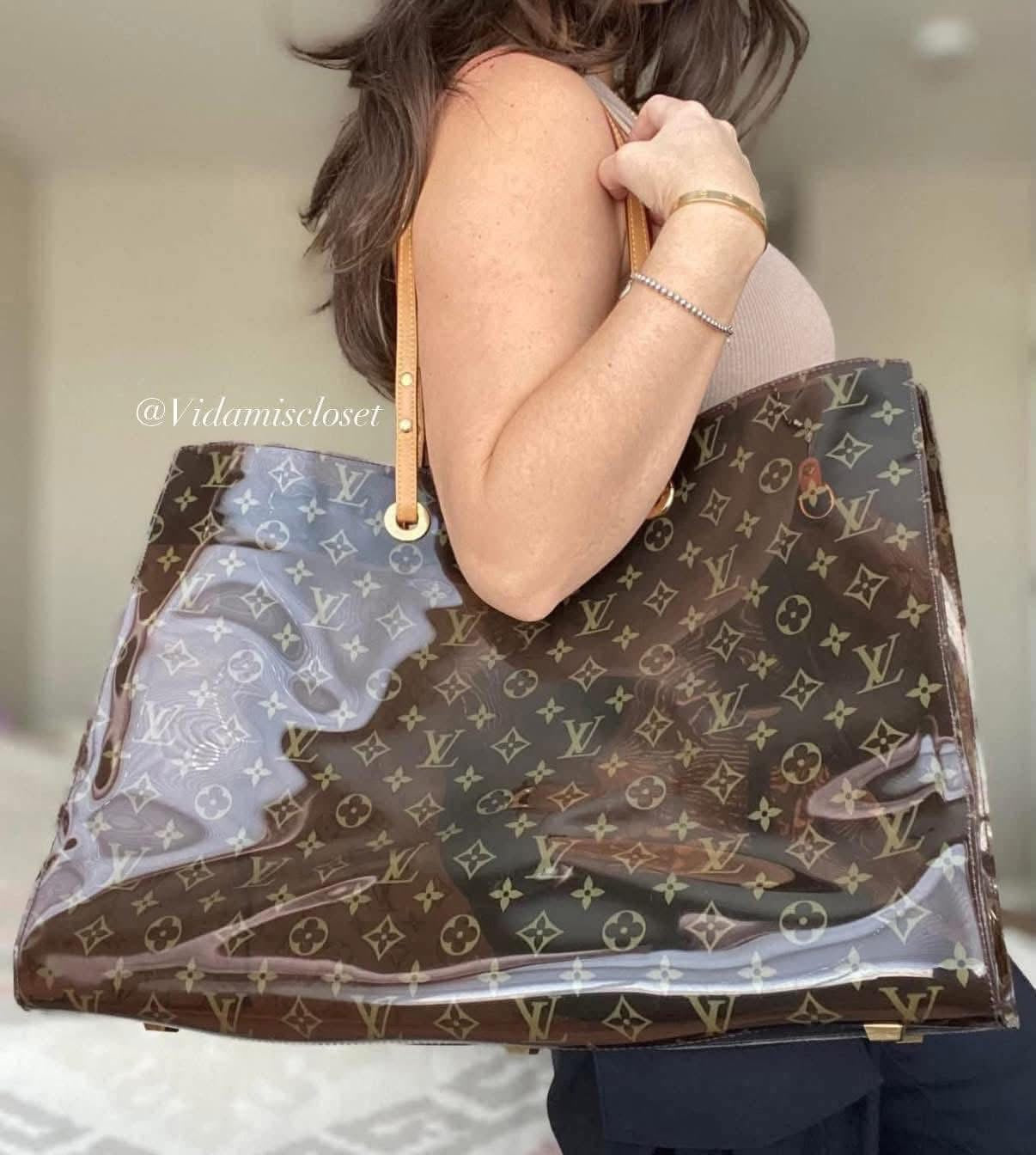 LV Cabas tote vinyl