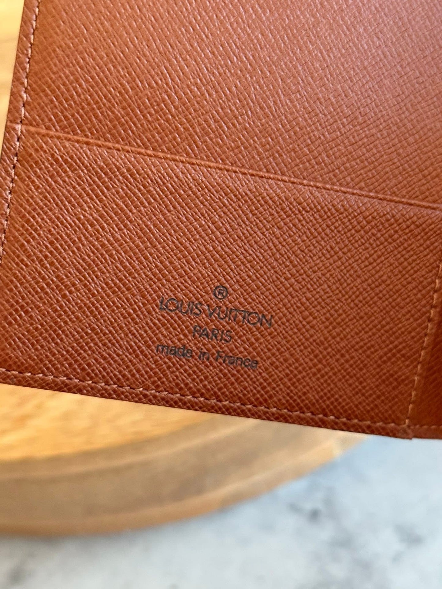 LV Passport Holder Monogram