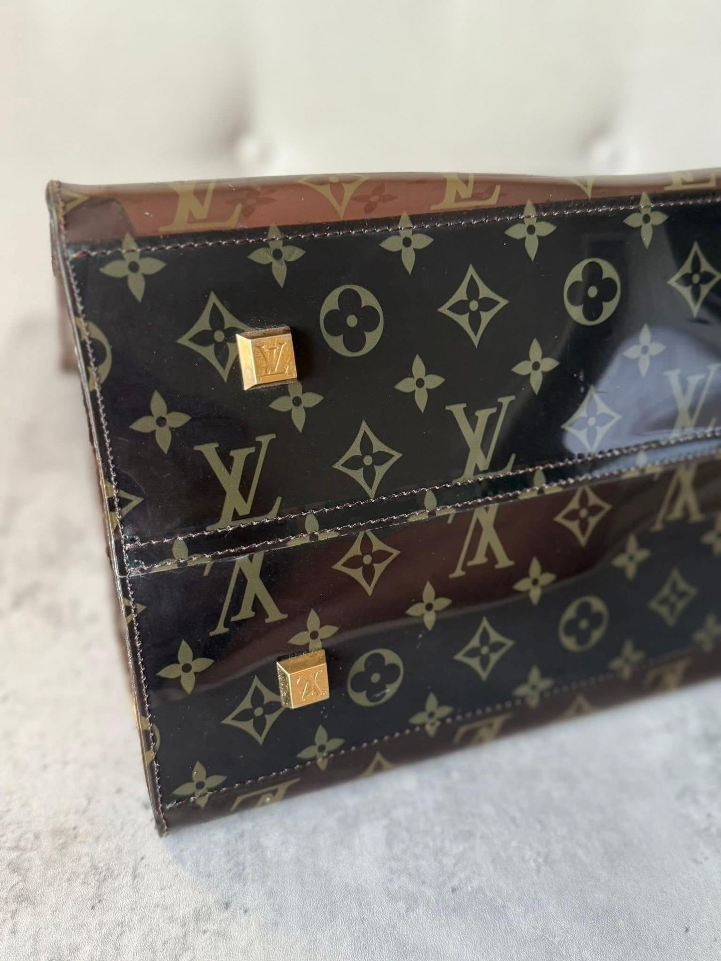 LV Cabas tote vinyl