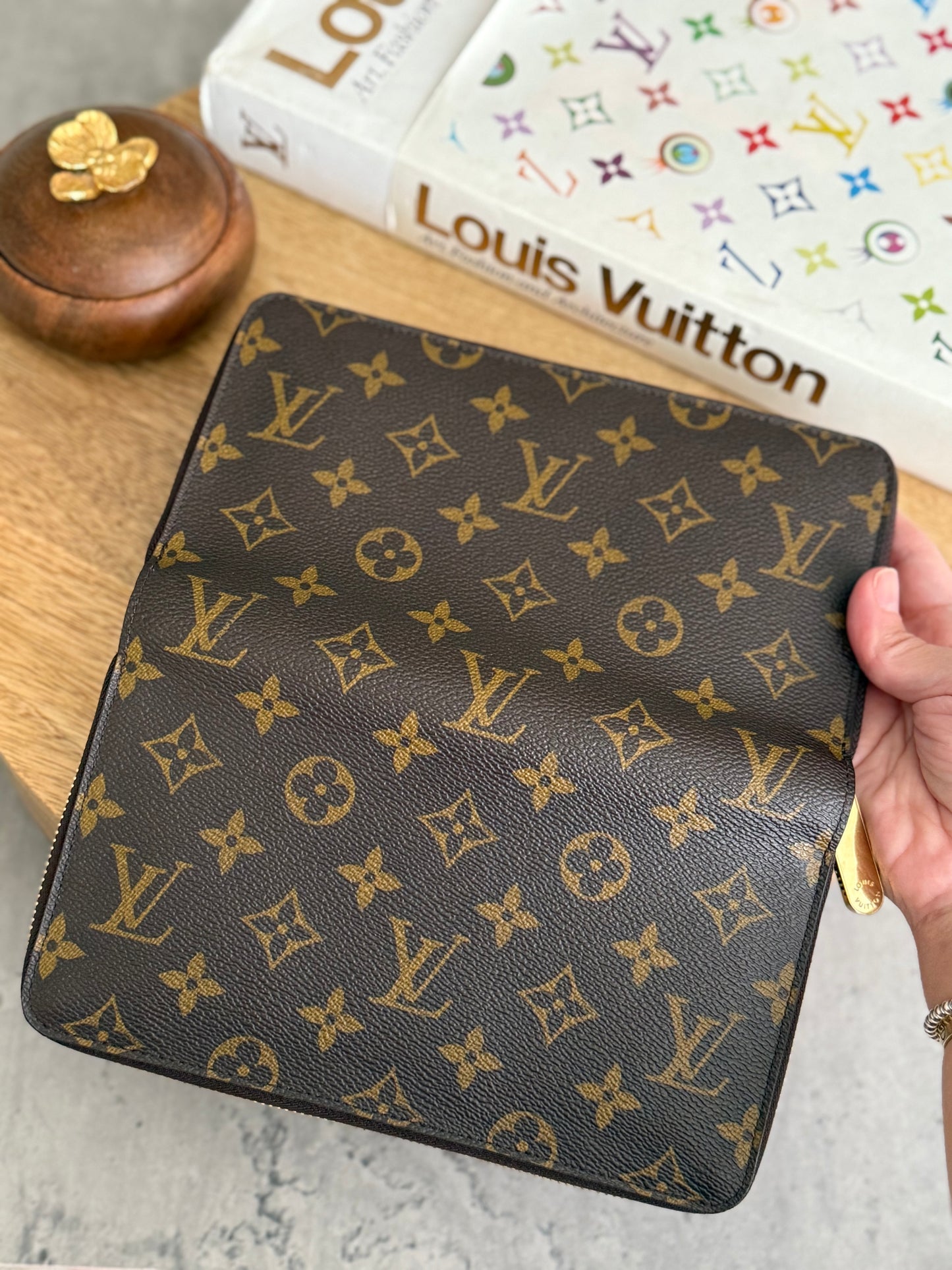 LV Zippy Organizer Monogram