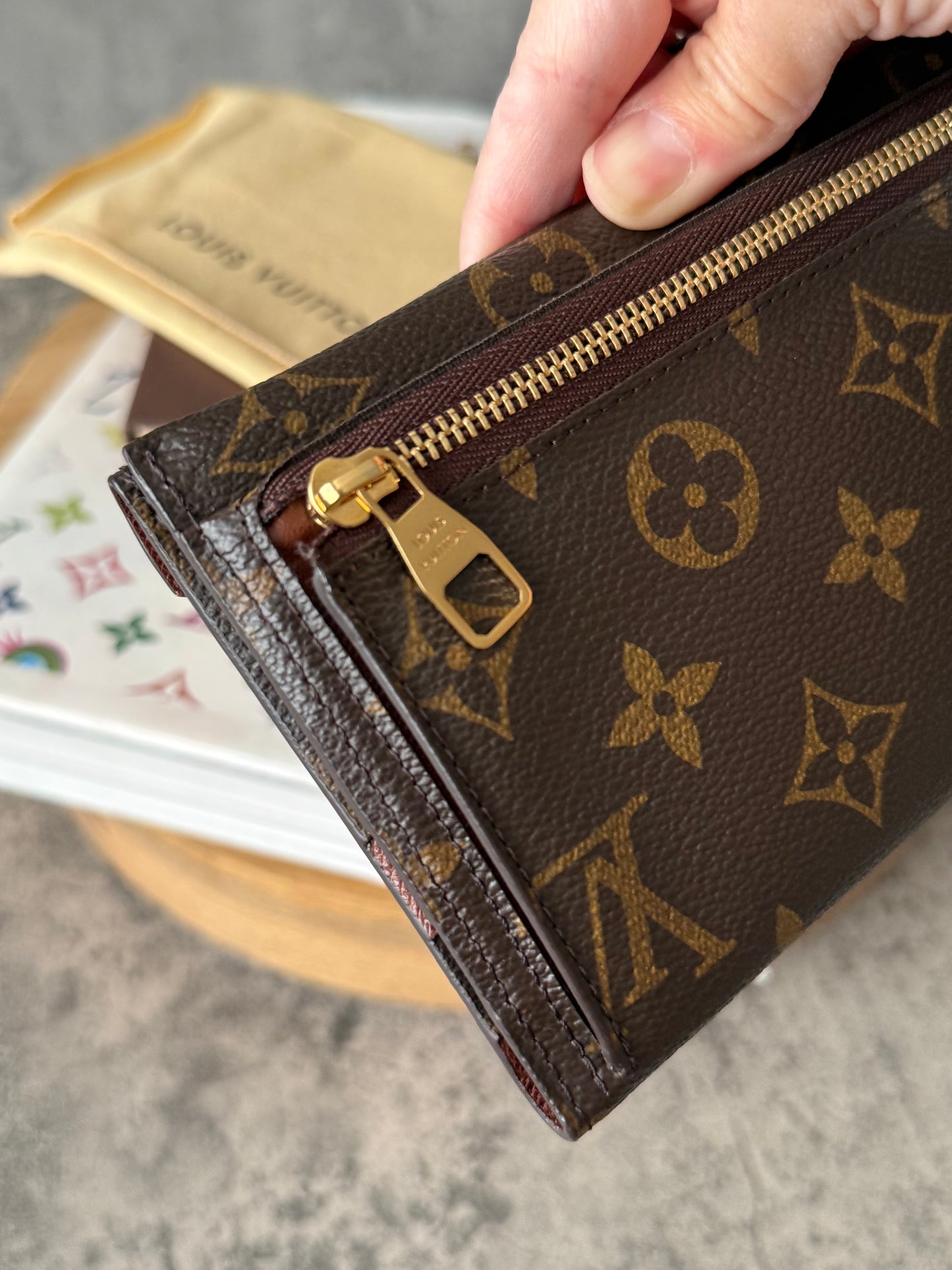 LV Origami Long Wallet