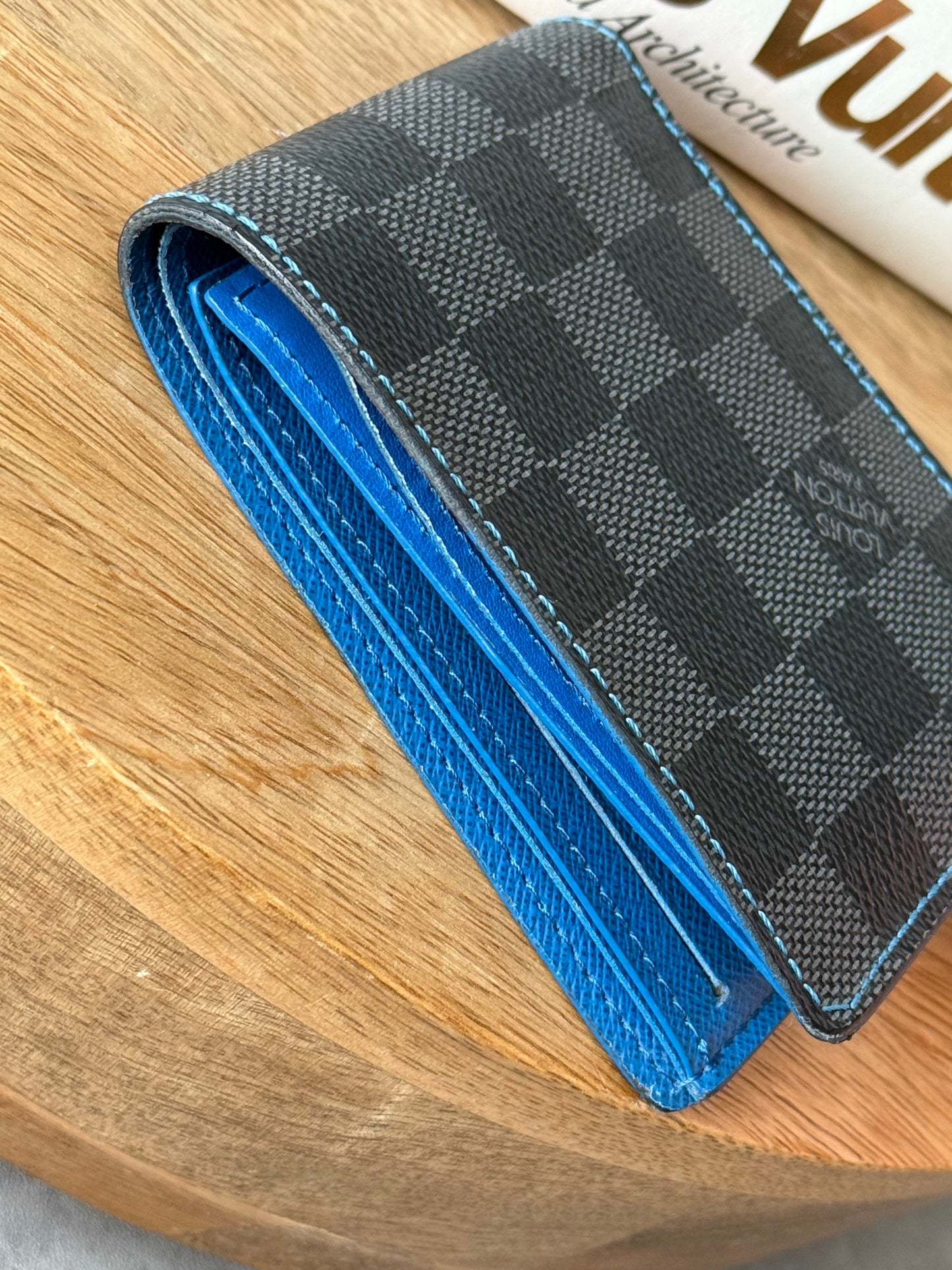 LV Slender Wallet Damier Graphite