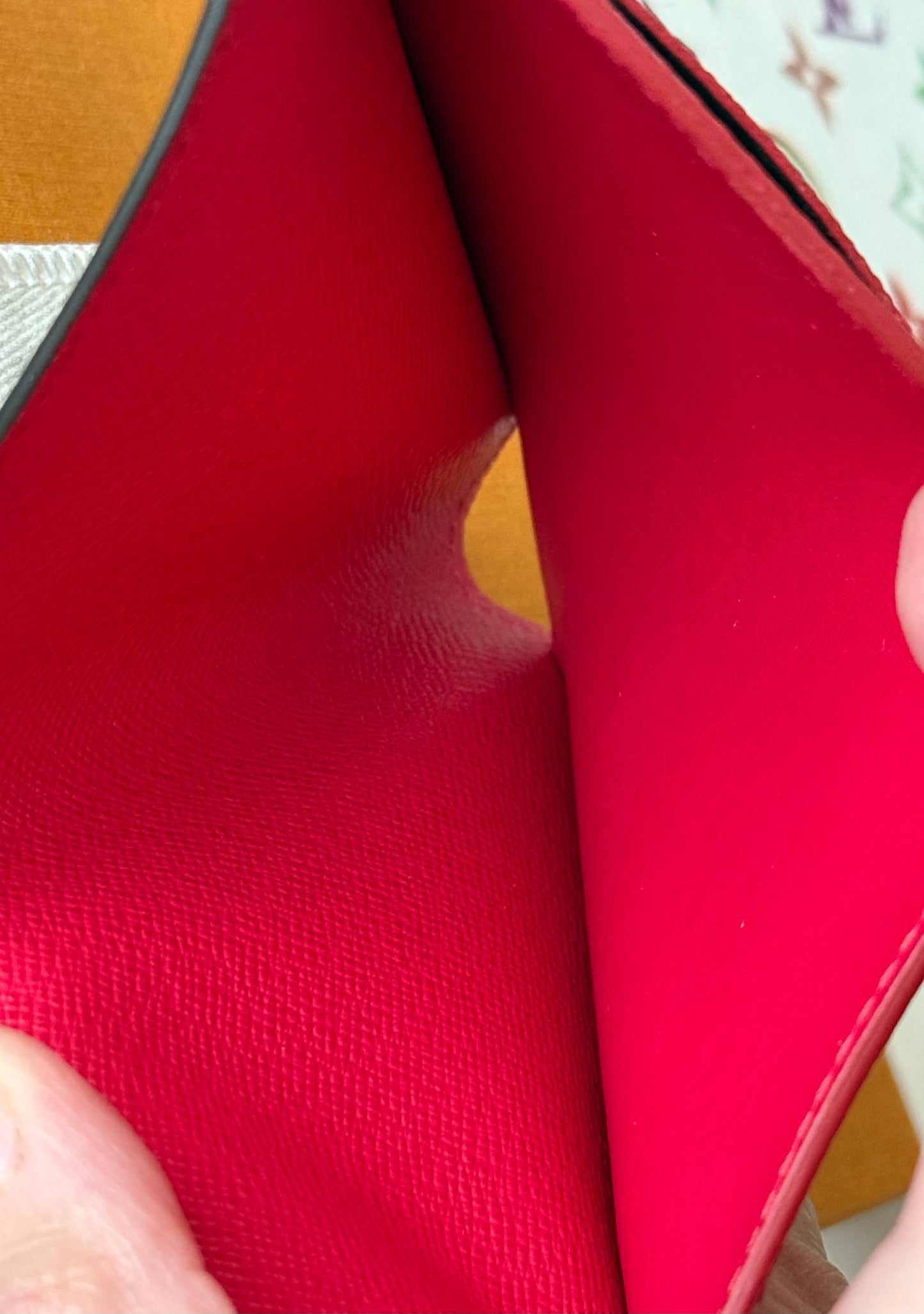 LV x TM Lisa Wallet Cerise
