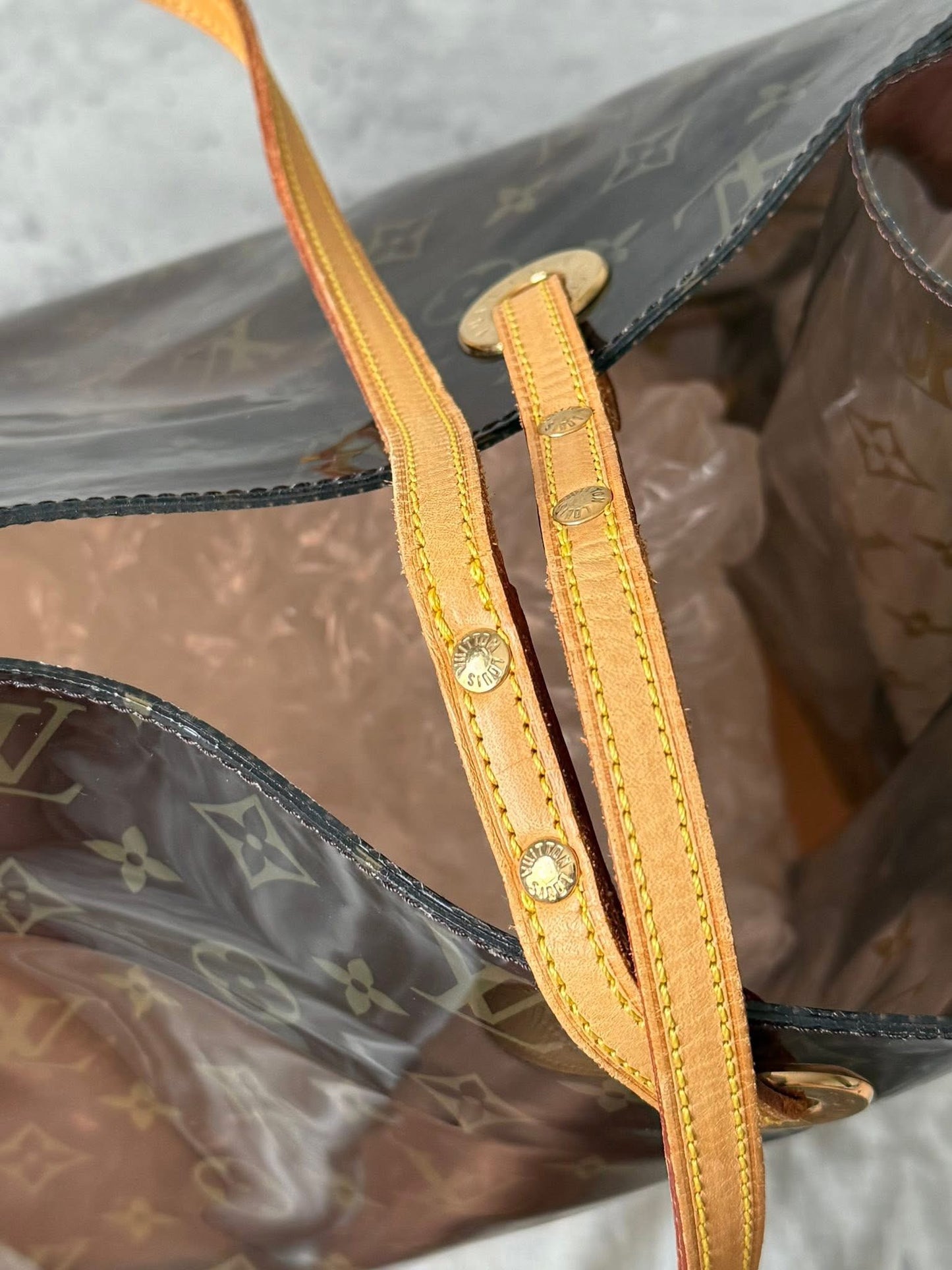 LV Cabas tote vinyl