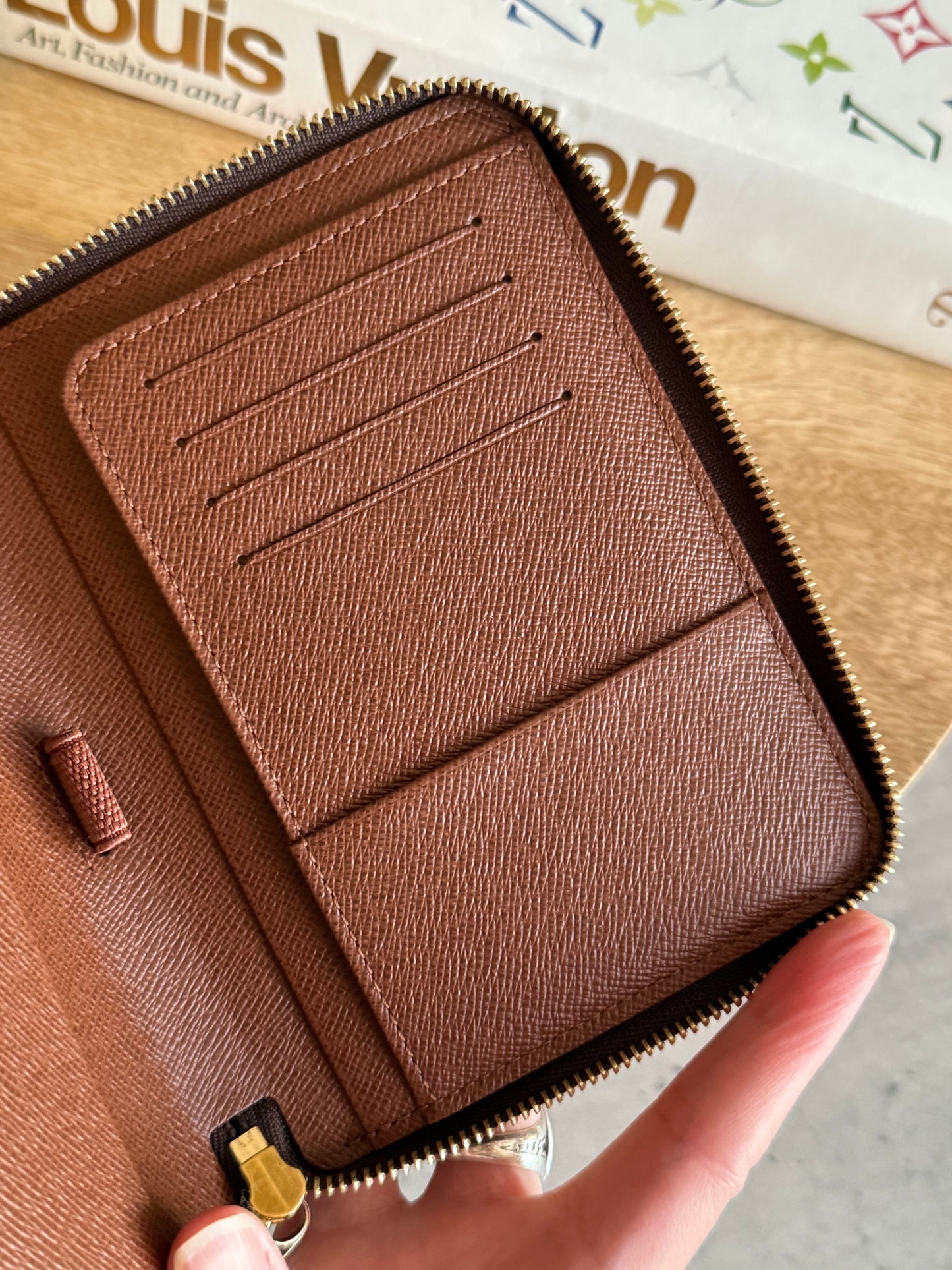 LV Zippy Passport Monogram