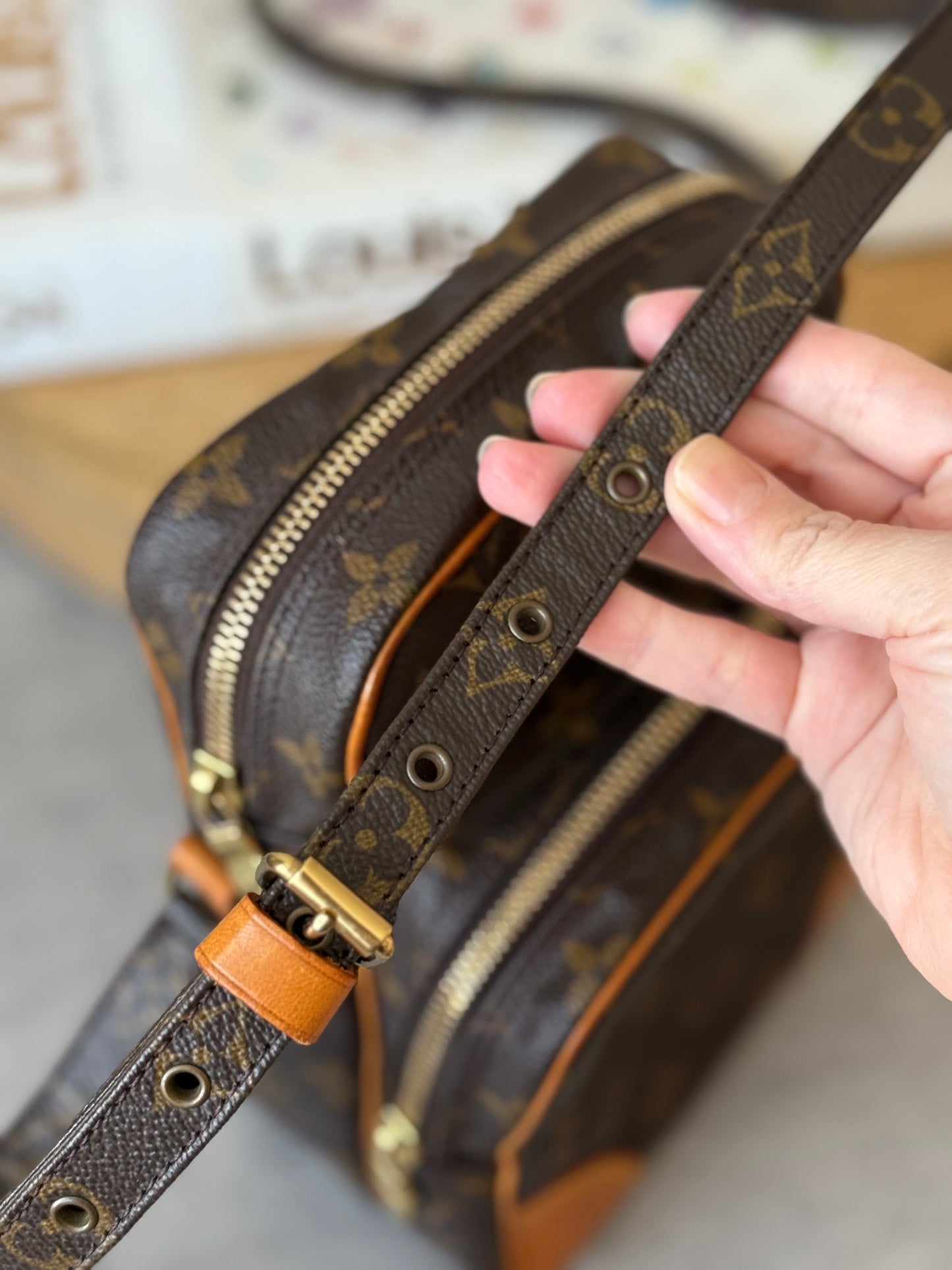 LV Amazon crossbody