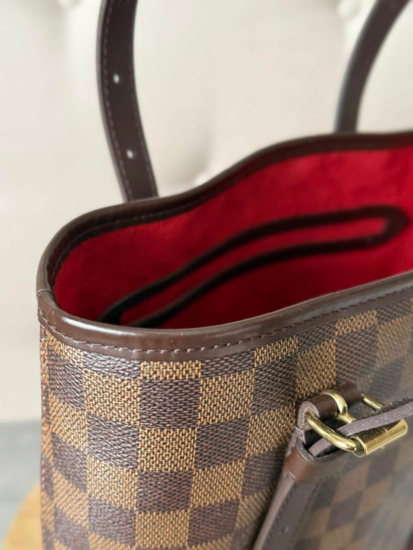 LV Bucket GM Damier Ebene