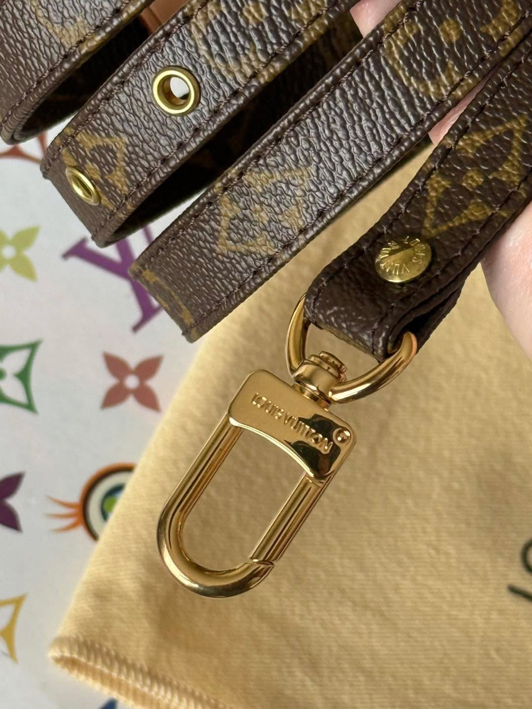 LV 16mm Monogram Strap