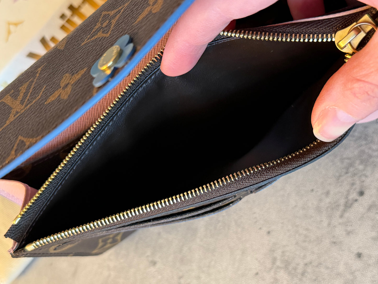 LV Emilie Bloom Wallet