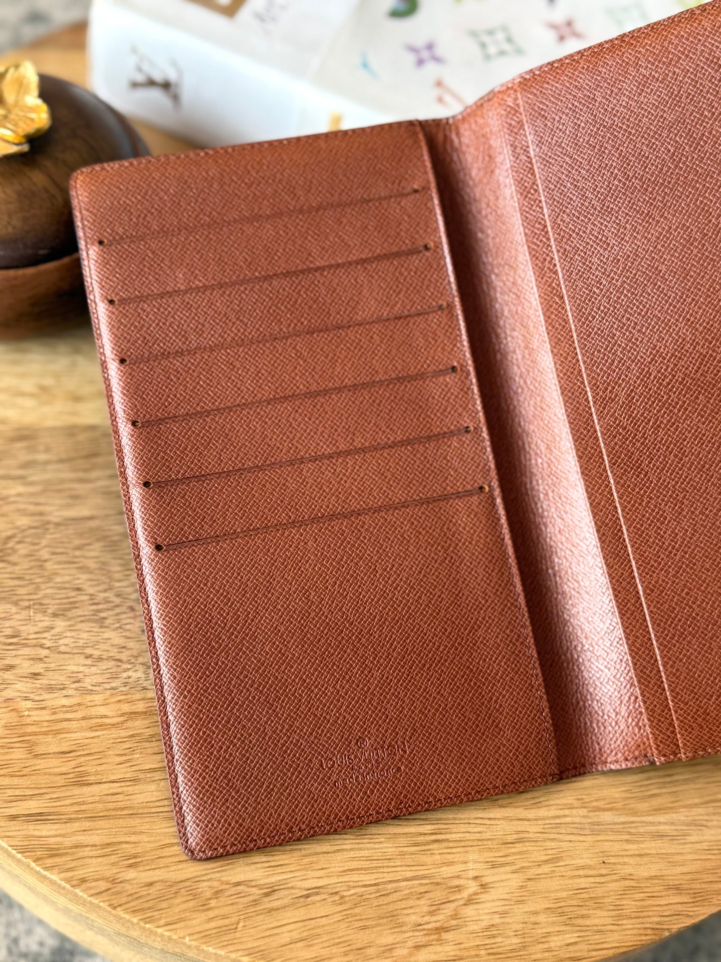 LV Checkbook/Planner Cover