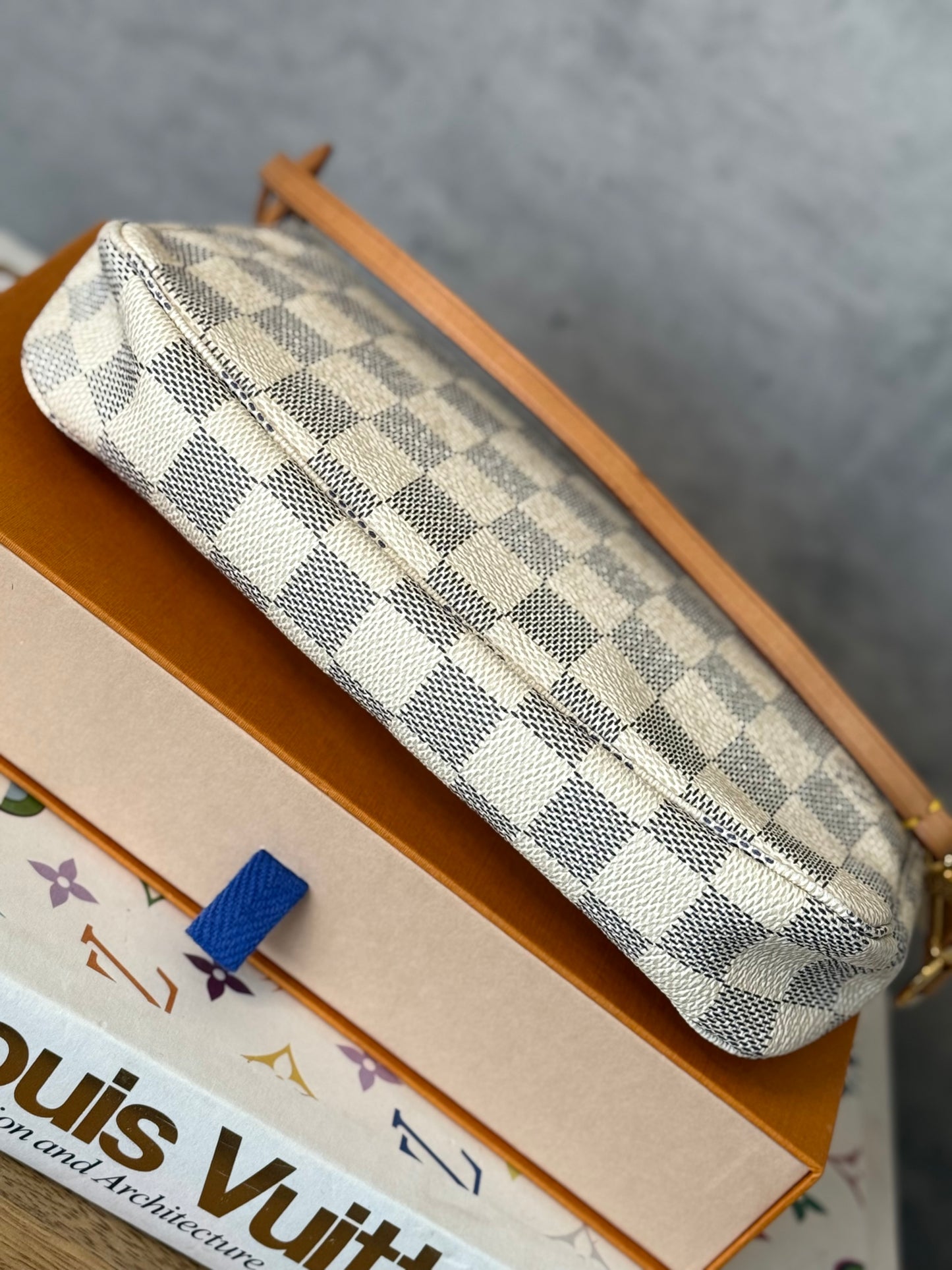 LV Damier Azur Pochette Accessories