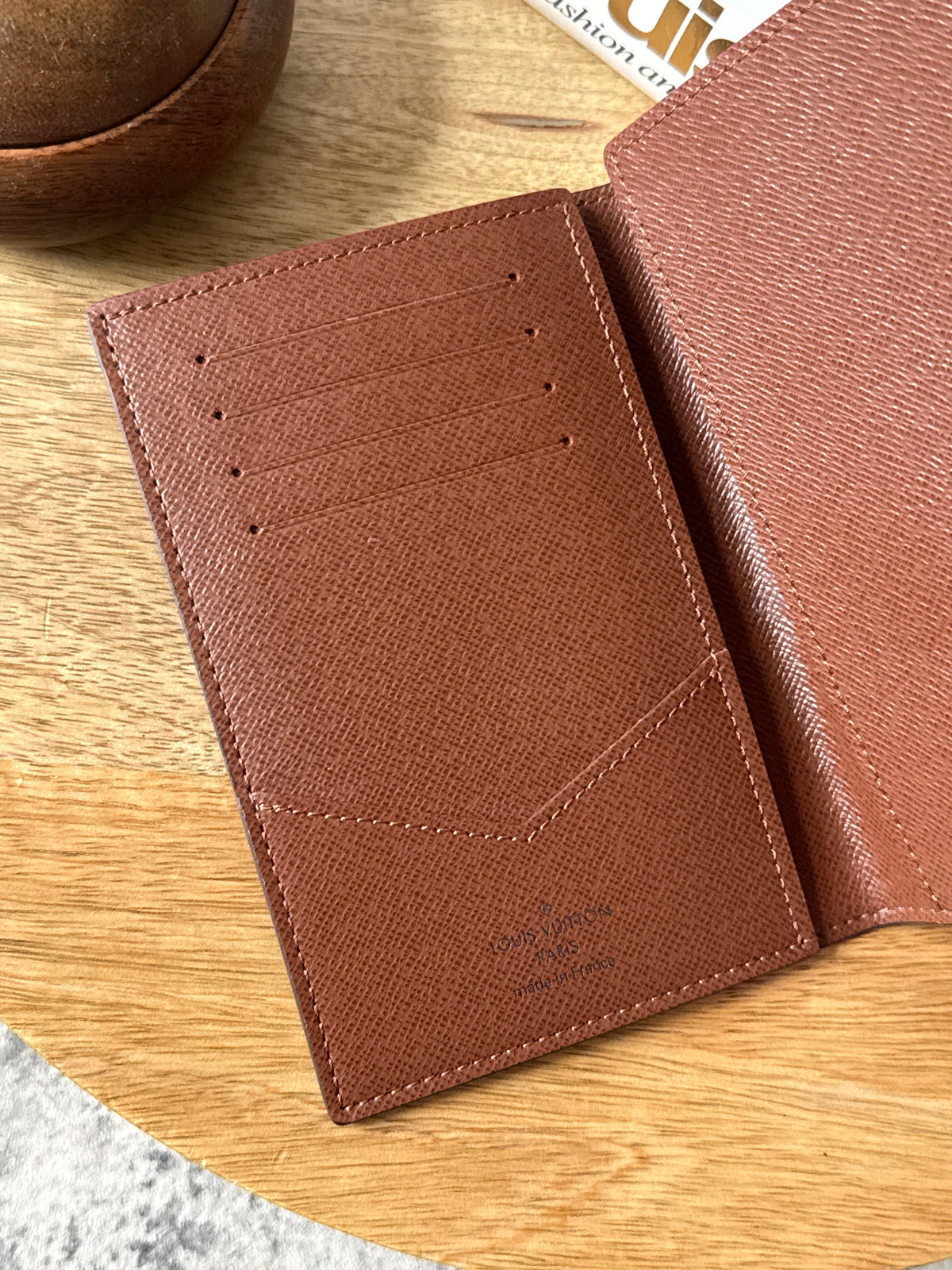 LV Passport Holder Monogram
