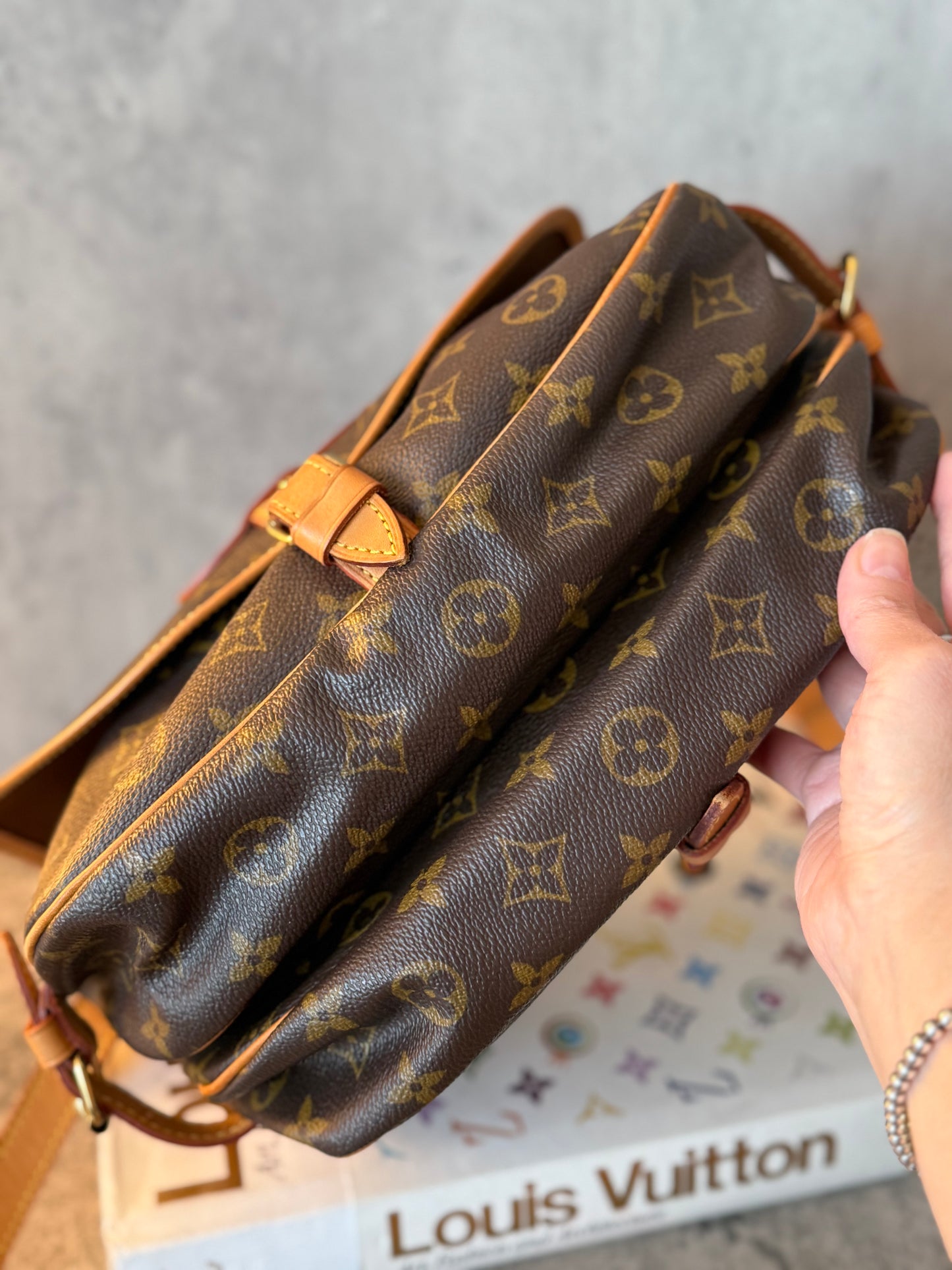 LV Saumur 30 crossbody