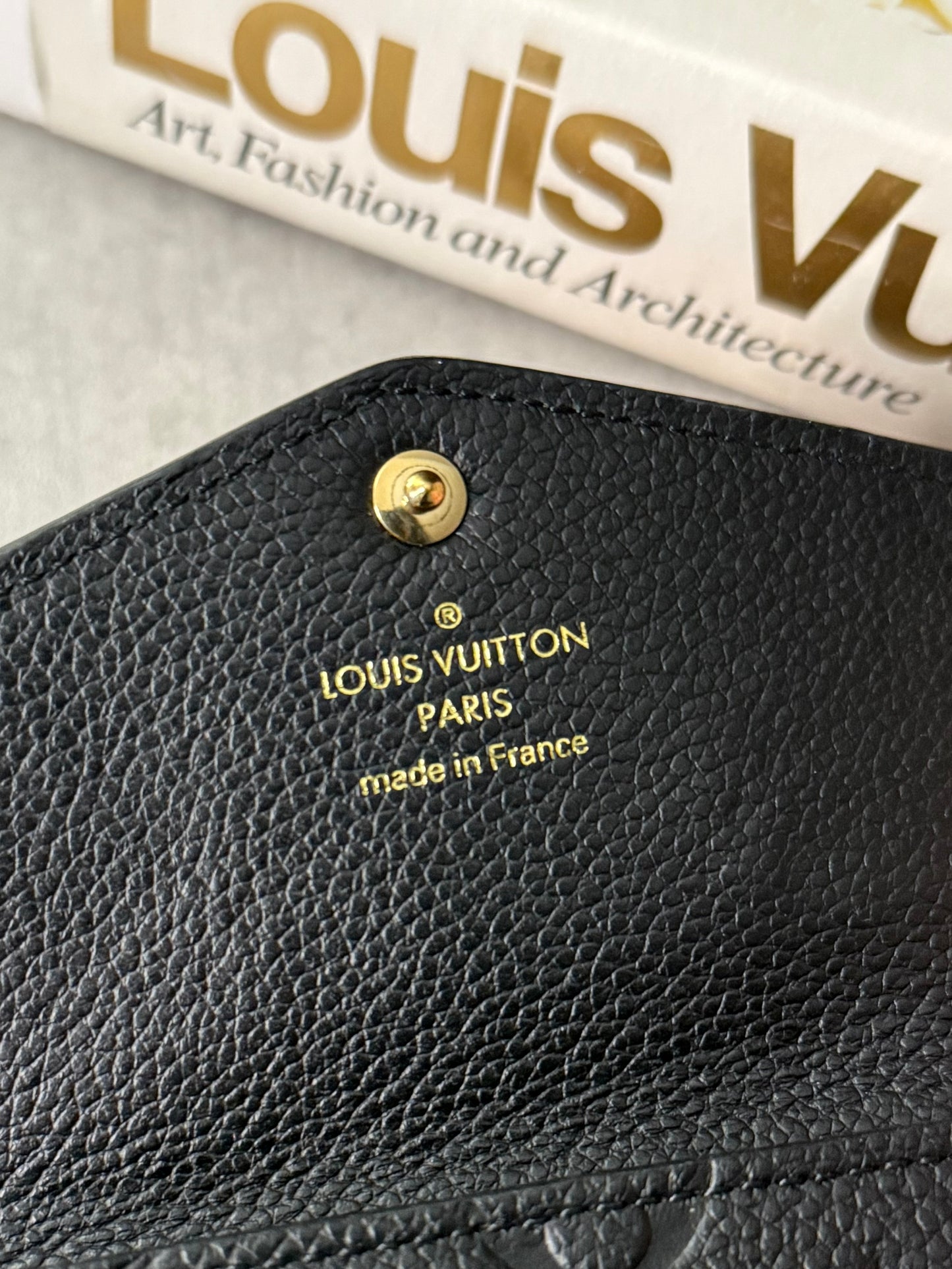 LV Empreinte Noir Key Pouch
