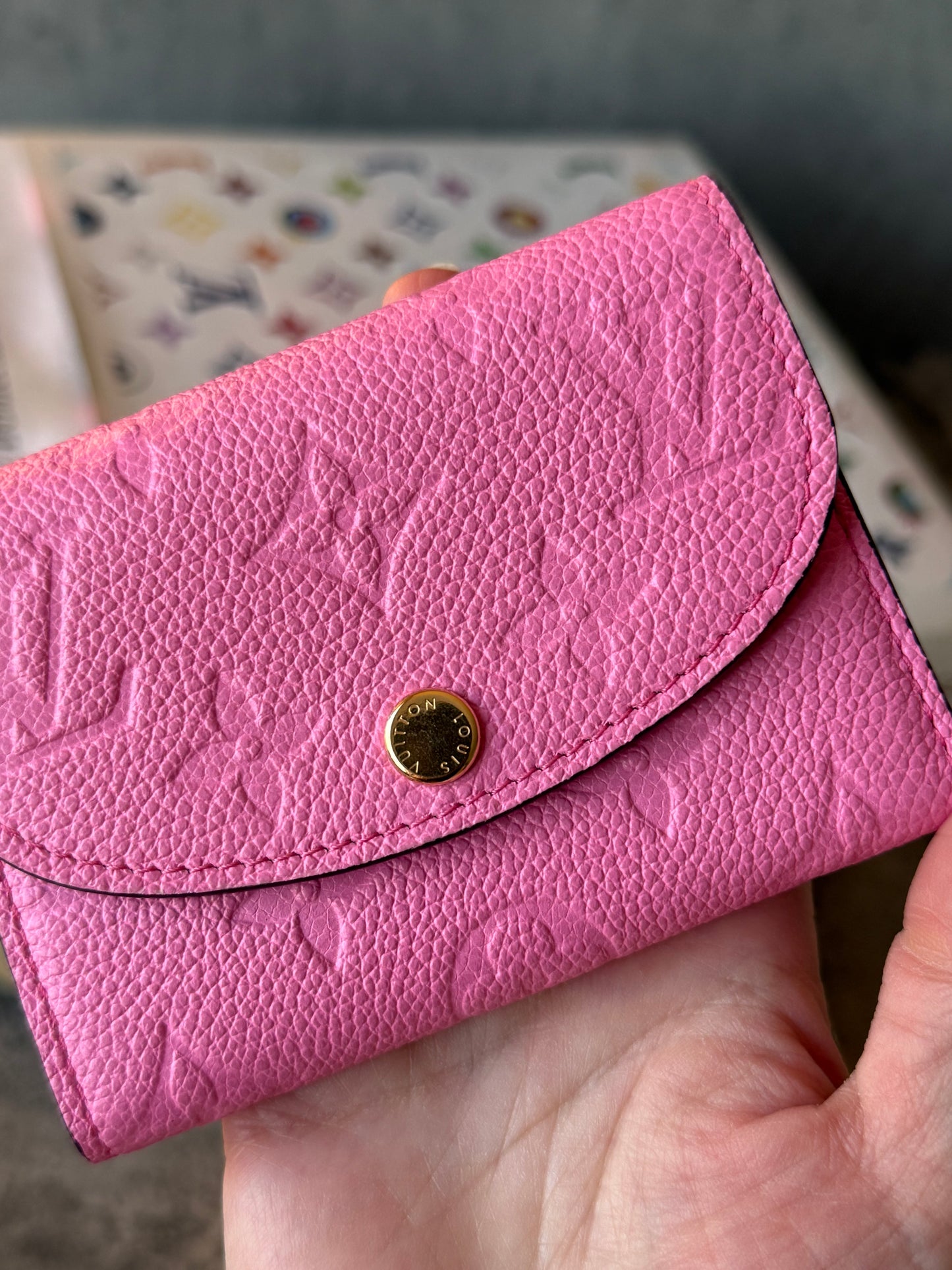 LV Rosalie Lollipop Pink