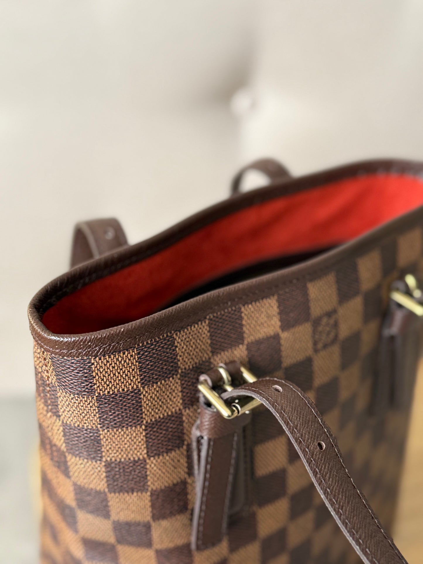 LV Bucket PM Damier Ebene