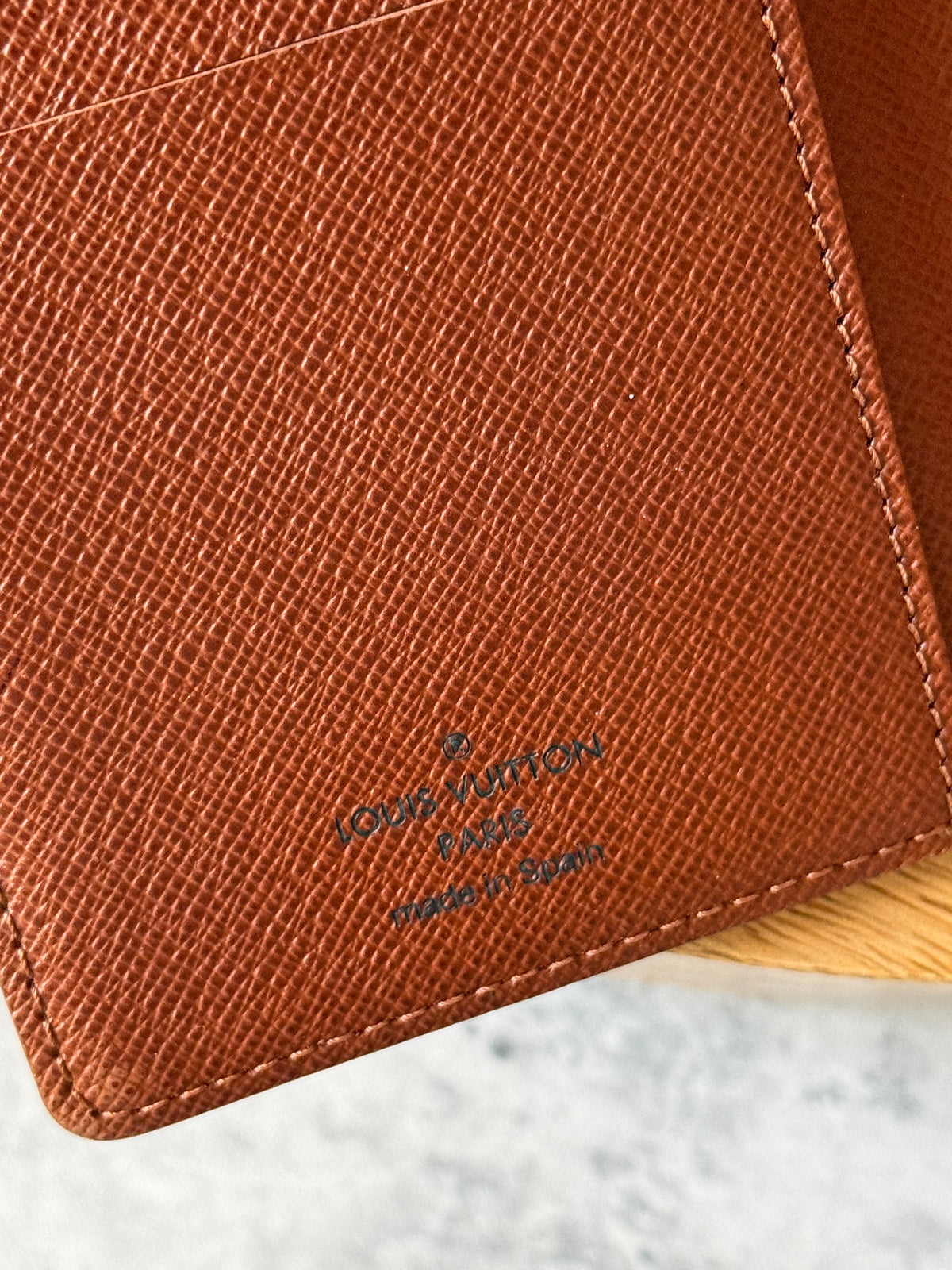 LV Pocket Agenda Monogram